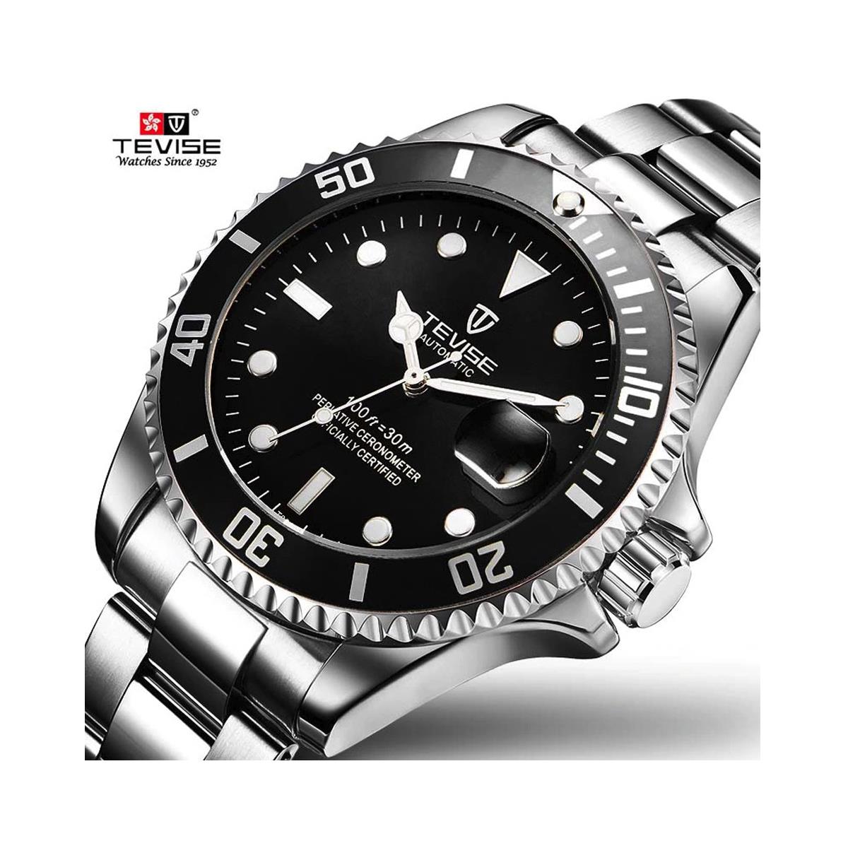 Tevise Mens Homage Automatic Watch All Colours Smart Watches Date