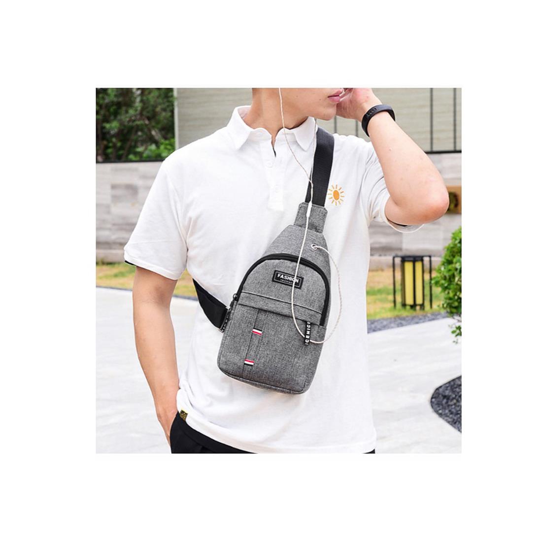 Elegante Bolso Mochila Viaje Inteligente Moda Negro Gris Bolsa Calidad Stock Reino Unido - Imagen 12 de 17