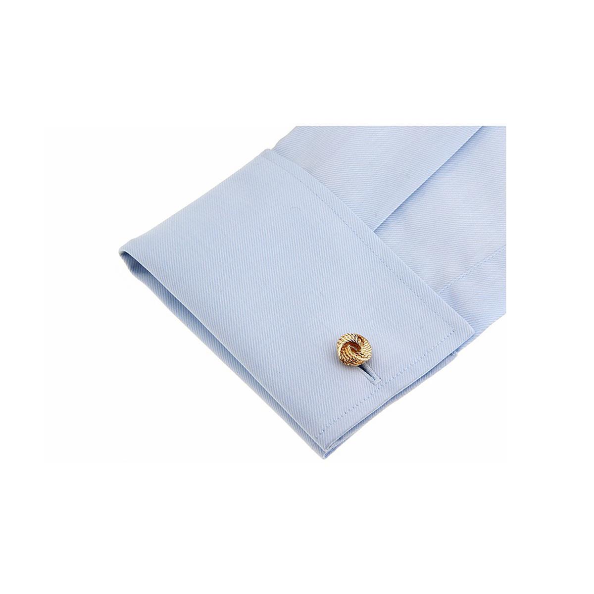 Knot Cufflinks Selection Colours Red Blue Purple Silver And Gold UK Stock - Picture 7 of 31