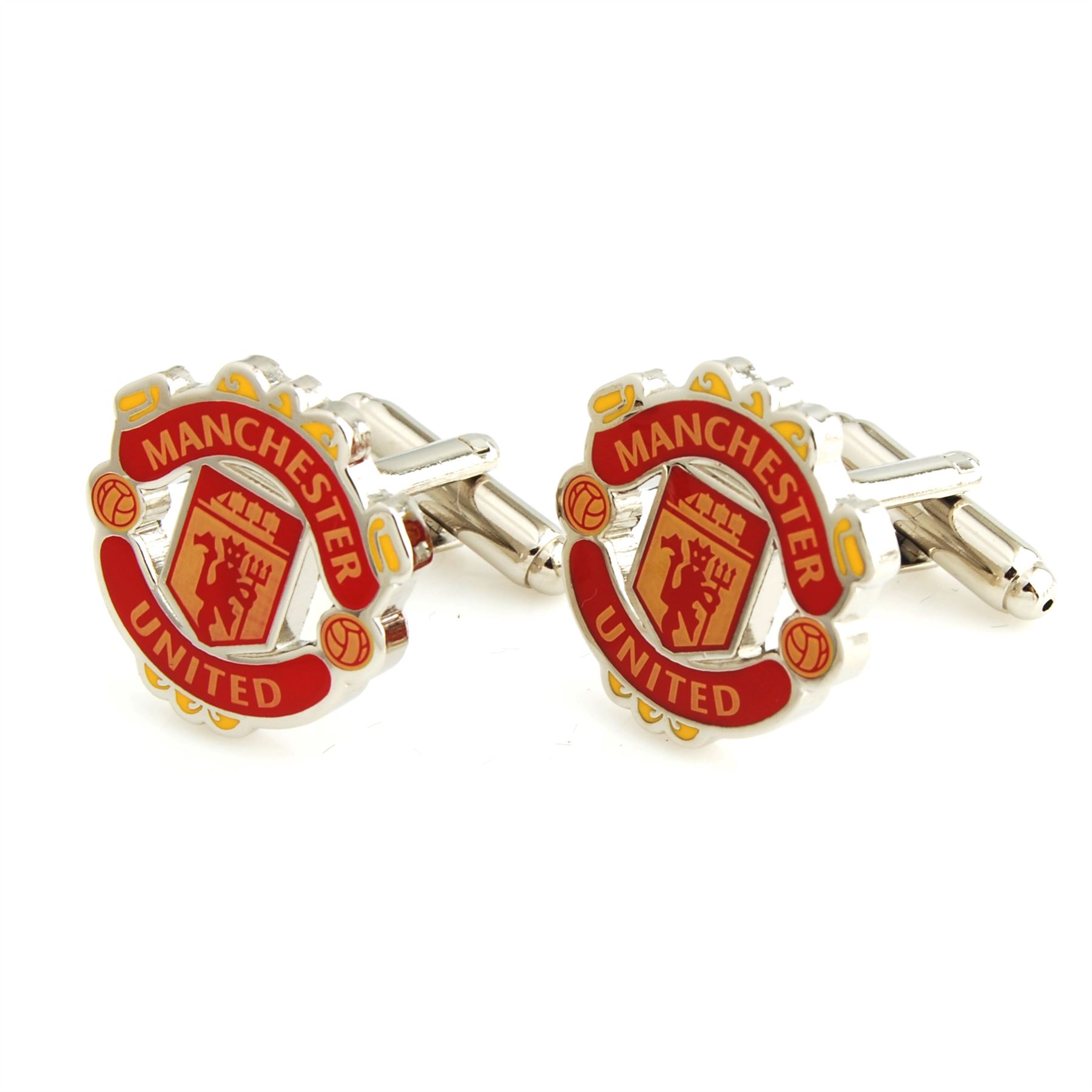 Football Club Cufflinks Novelty Wedding Fun Birthday Sports Gift UK MUFC AFC CFC - Picture 5 of 6