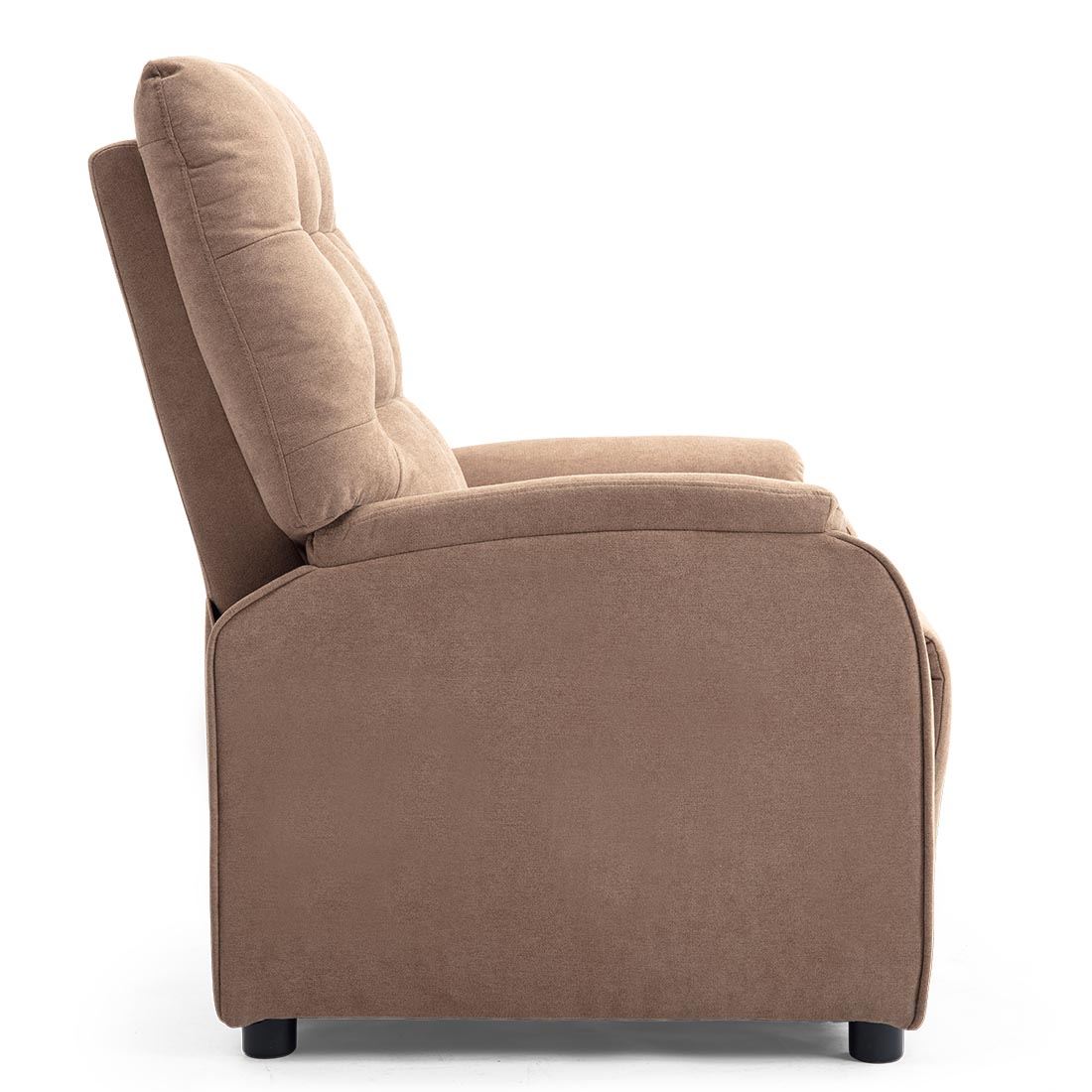 CHARLBURY FABRIC PUSHBACK FIRESIDE RECLINER ARMCHAIR SOFA LOUNGE CINEMA