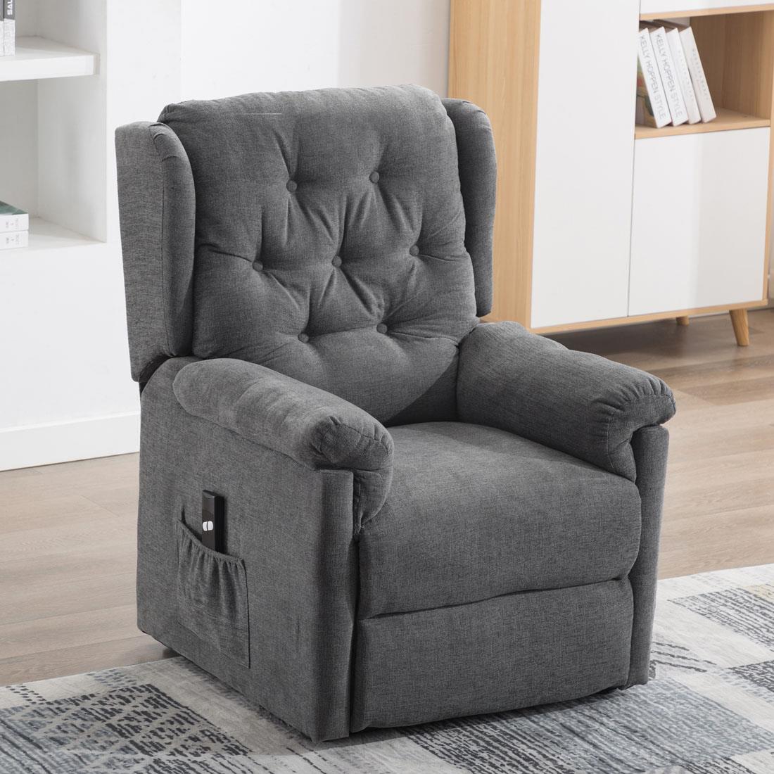 BARNSLEY FABRIC ELECTRIC RISE RISER RECLINER MOBILITY SOFA ARMCHAIR eBay