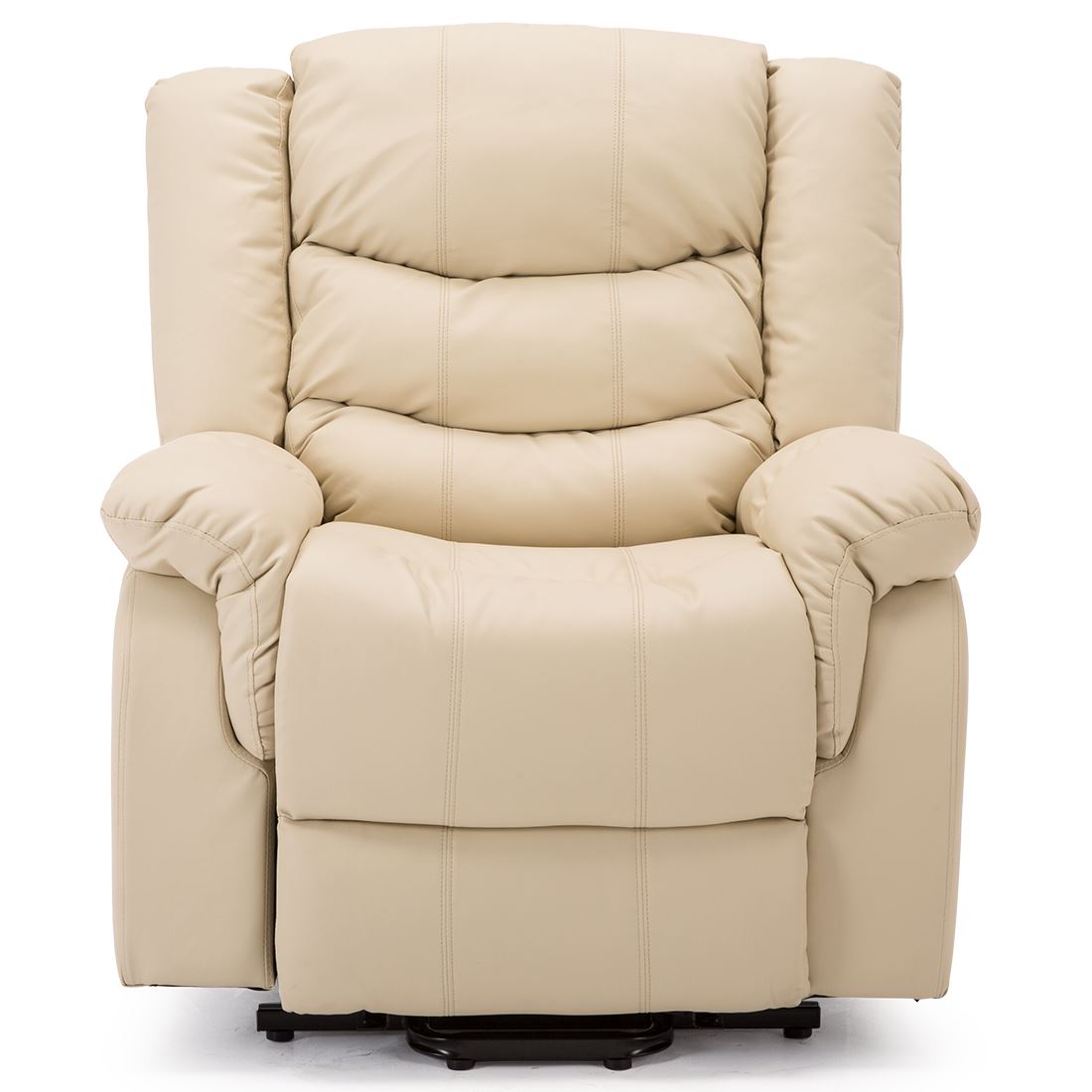 SEATTLE ELECTRIC RISE REAL LEATHER RECLINER ARMCHAIR SOFA HOME LOUNGE