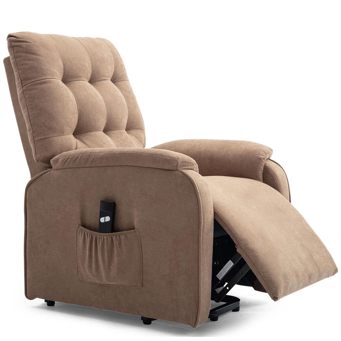 CHARLBURY ELECTRIC RISE FABRIC RECLINER ARMCHAIR MOBILITY LIFT RISER