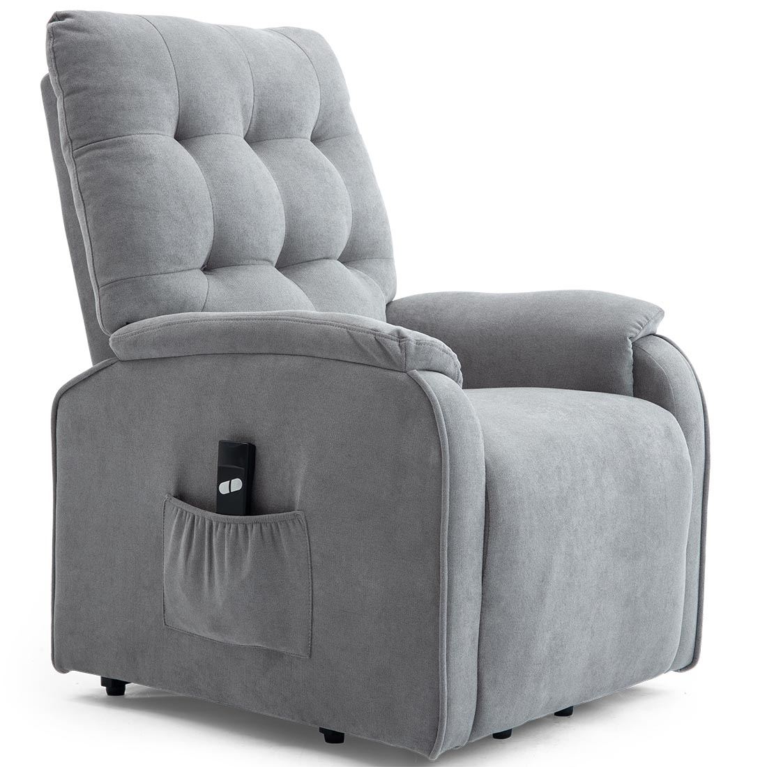 CHARLBURY ELECTRIC RISE FABRIC RECLINER ARMCHAIR MOBILITY LIFT RISER
