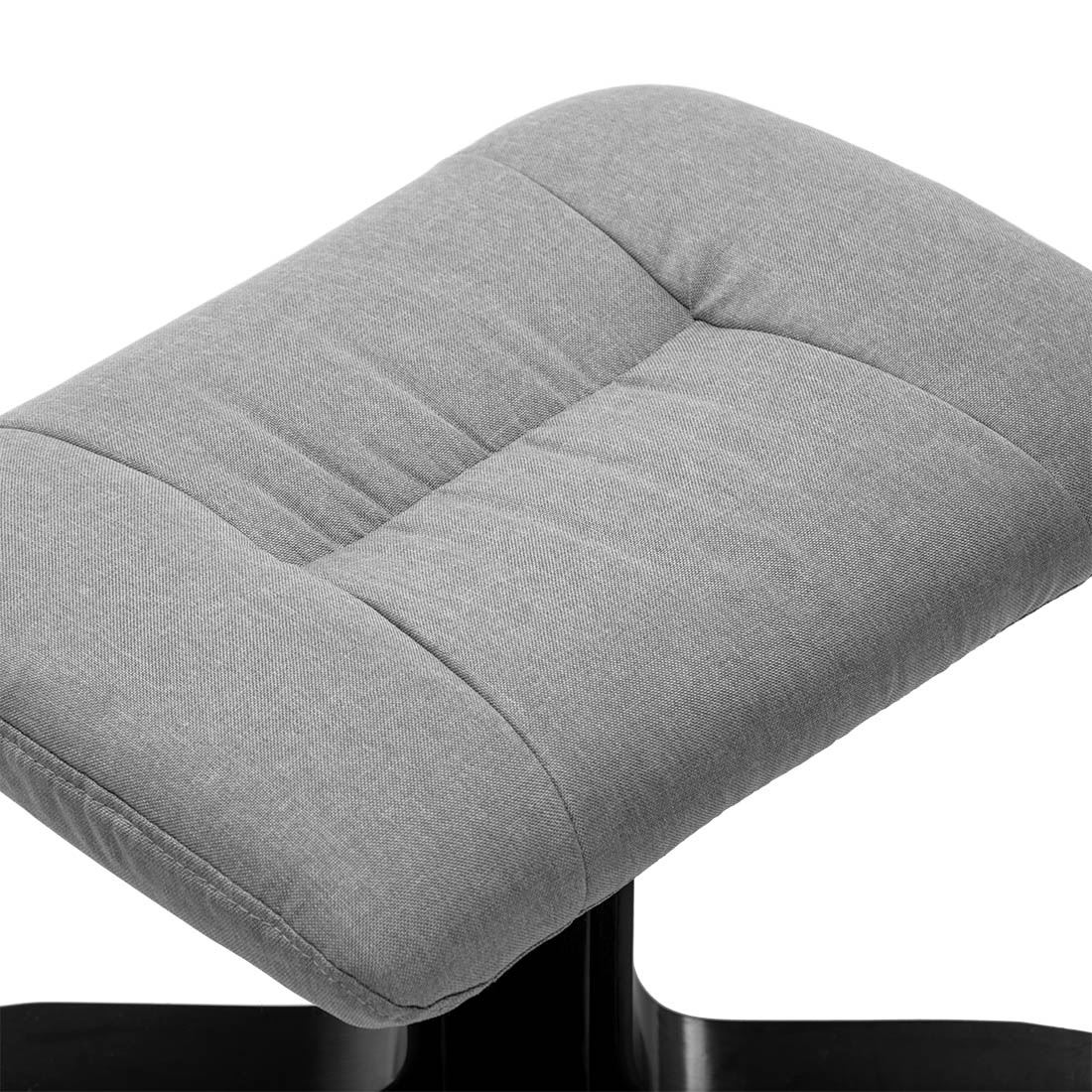 SORENTO SWIVEL RECLINER LINEN FABRIC CHAIR w FOOT STOOL ARMCHAIR - Picture 8 of 17