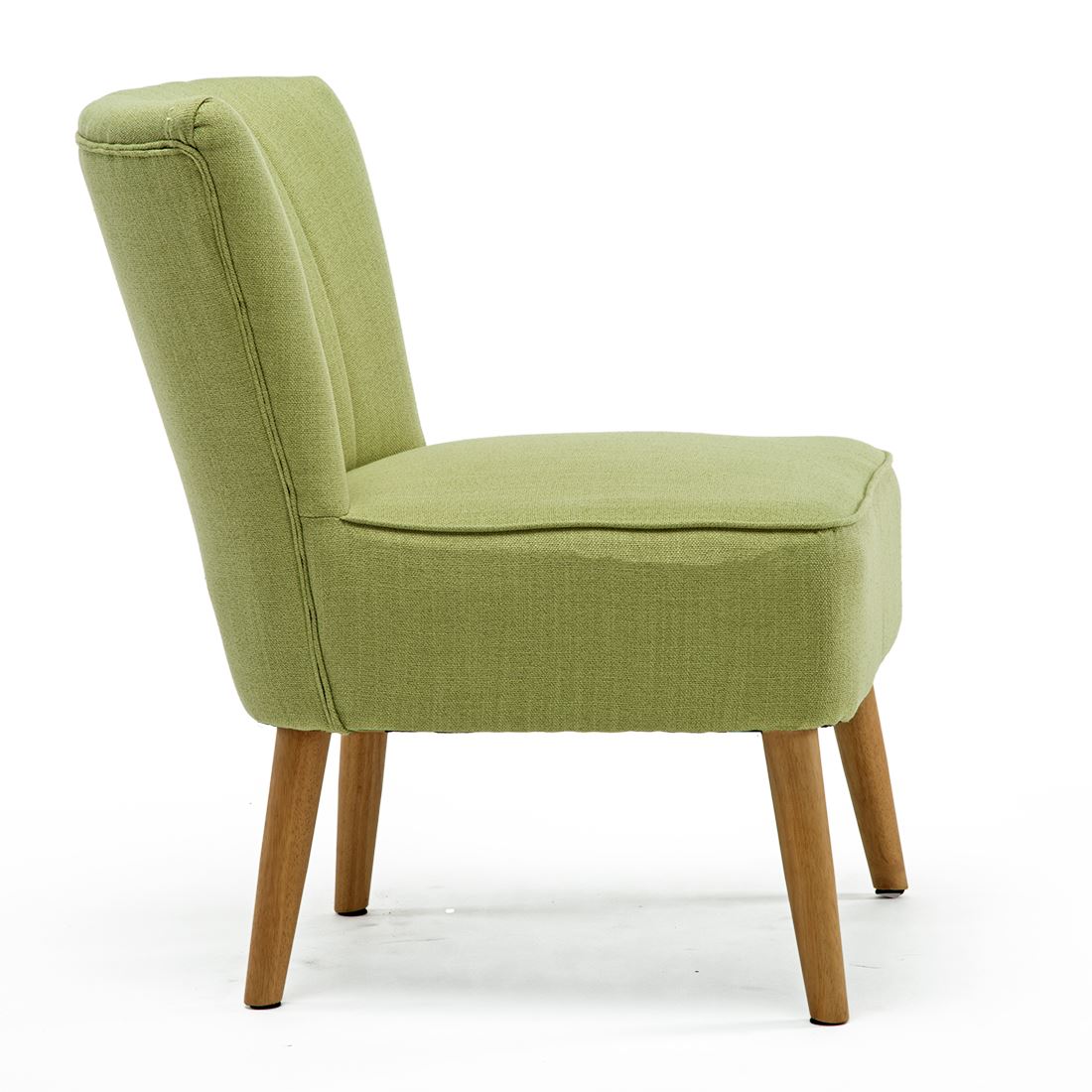 Ayla Linen Retro Occasional Hallway Bedroom Living Room Accent Chair