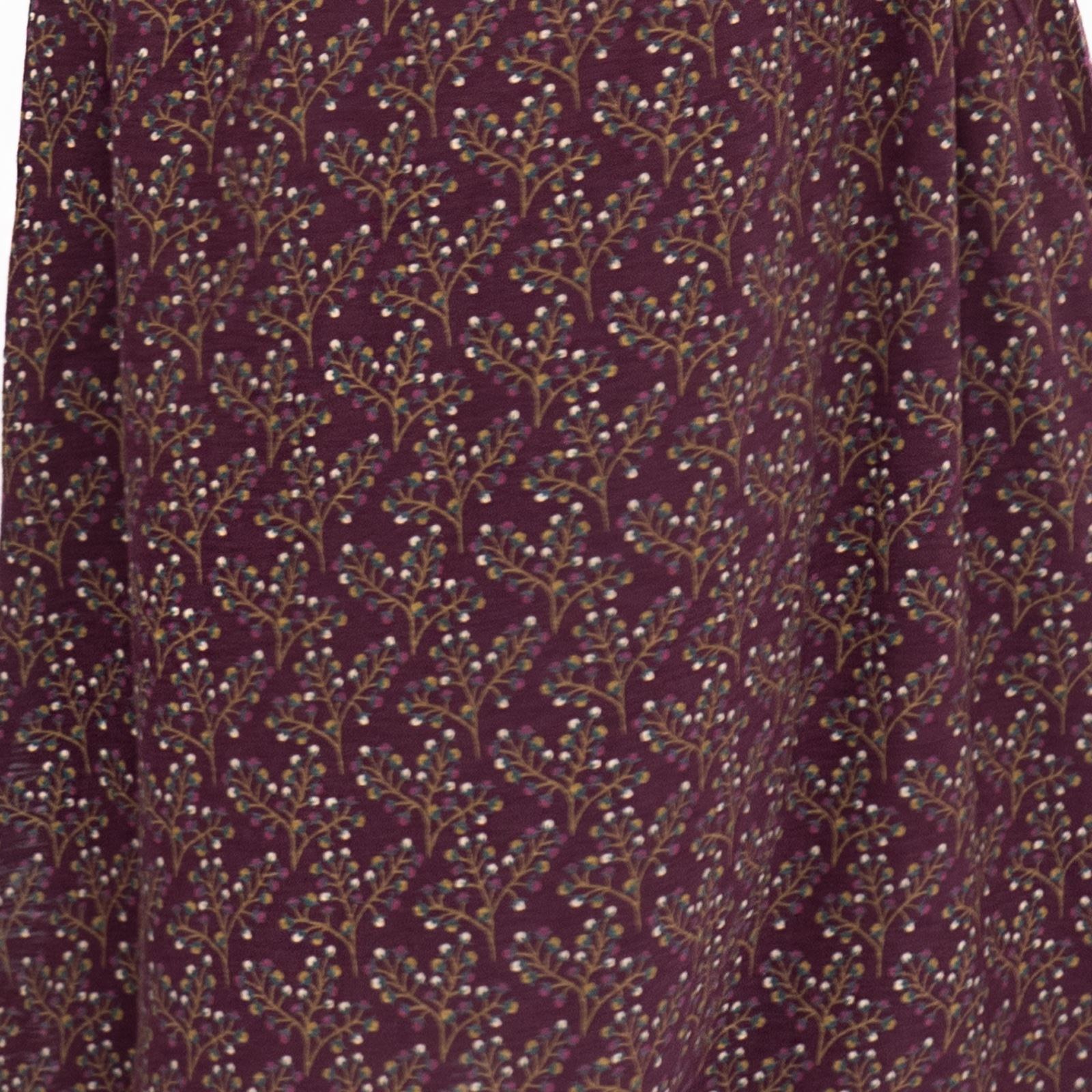 Womens Seasalt Maggie Maxi Dress Purple Floral Cotton ¾ Sleeve - Picture 14 of 16