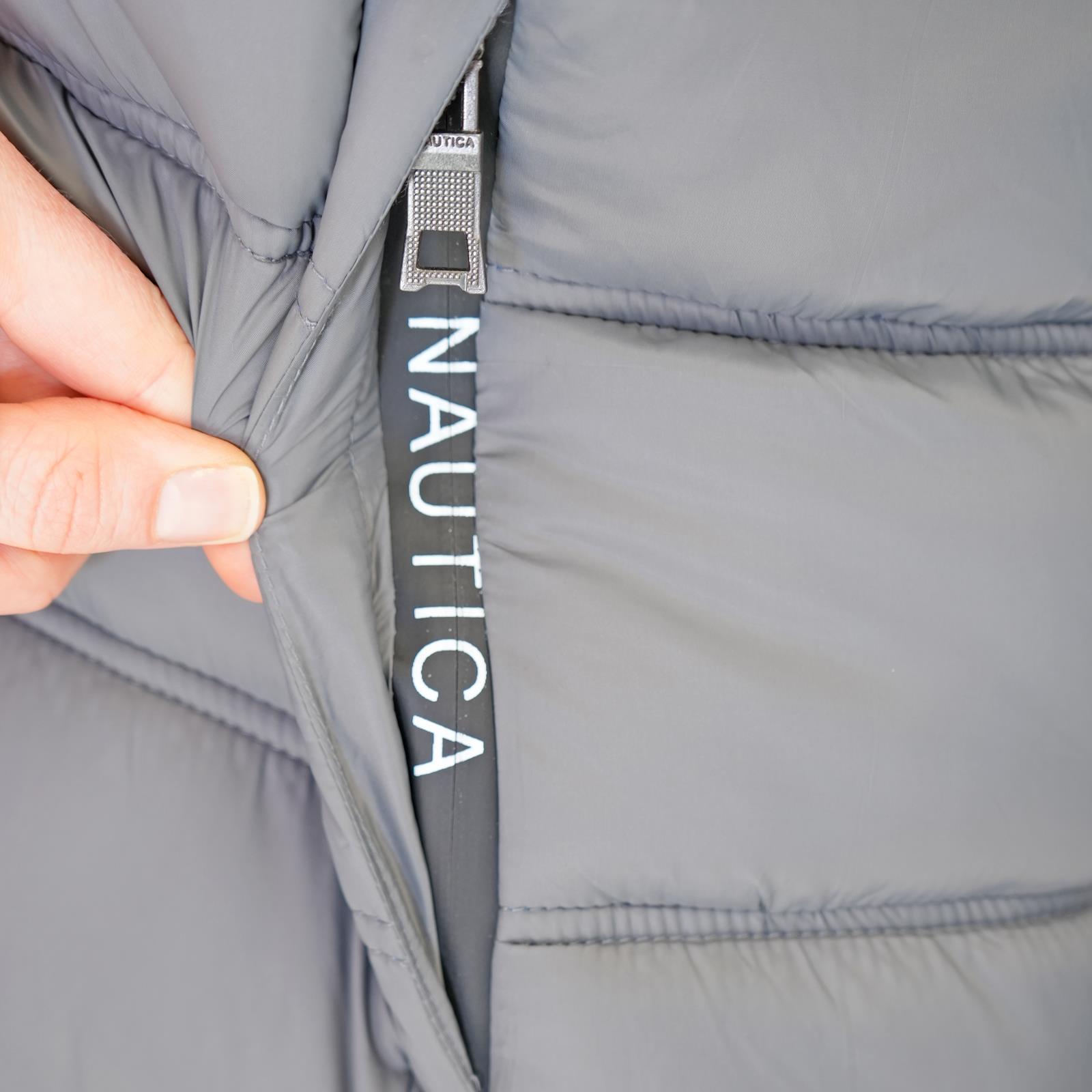 Nautica Mens Puffer Jacket Performance N83 Hooded Pockets Water Resistant - Picture 32 of 36