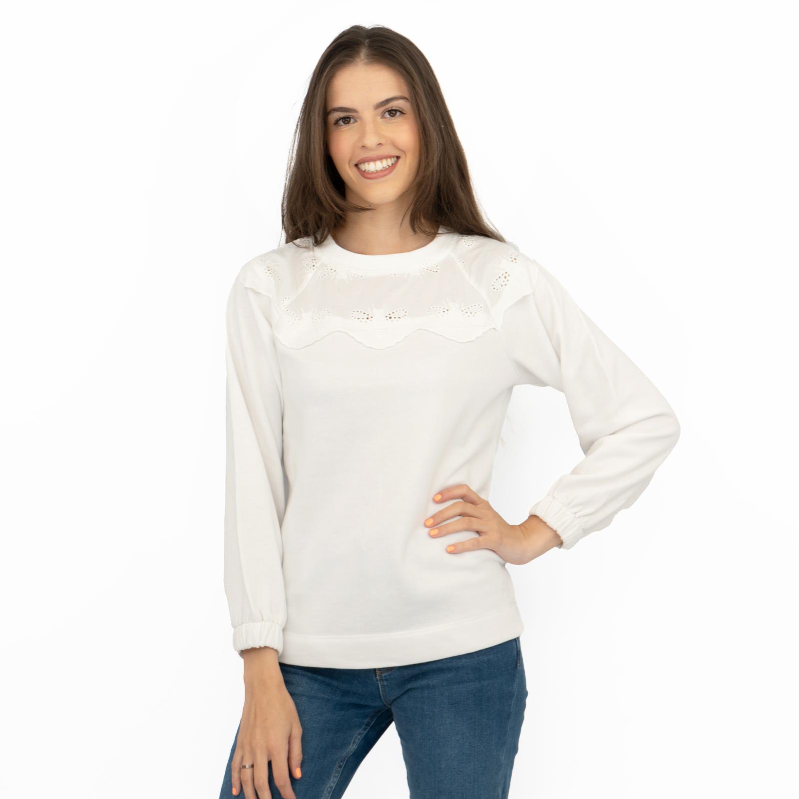 Joules Womens Jumper Sweatshirt Brinley Bees Embroidery Jersey Elasticated Cuffs - Picture 30 of 35
