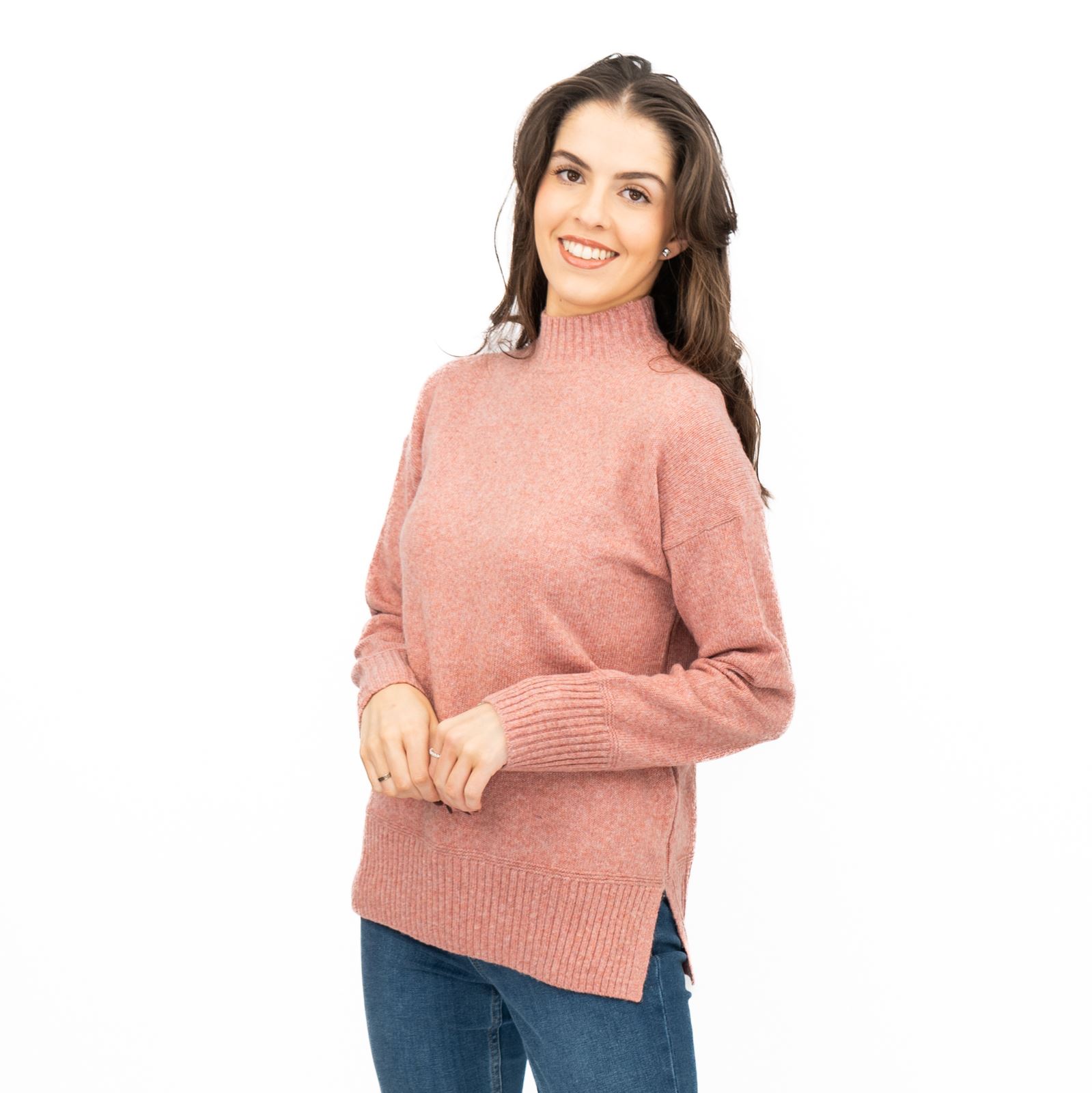Nobodys Child Longline Jumper Funnel Neck Supersoft Cotton Blend RRP £65 - Picture 39 of 43