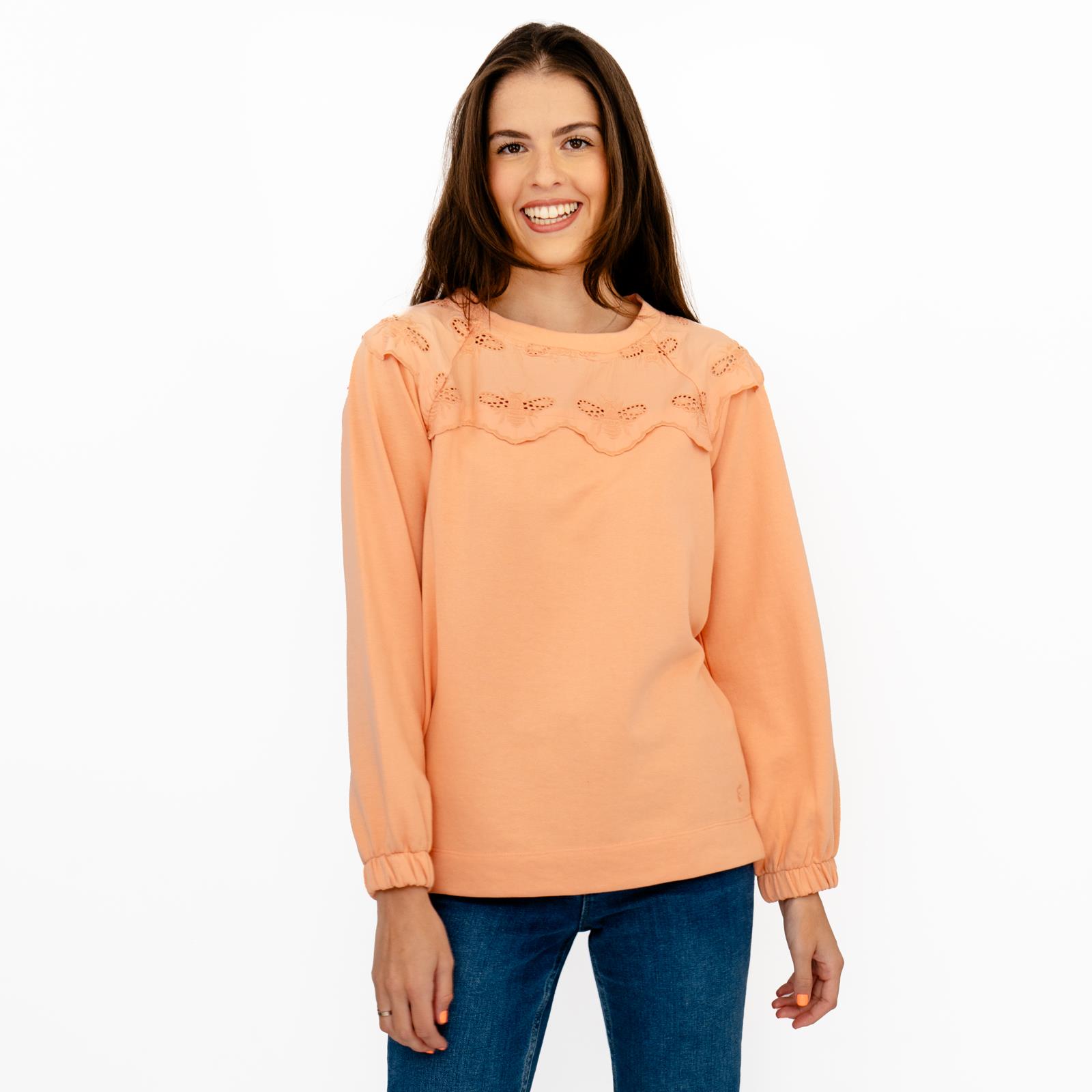 Joules Womens Jumper Sweatshirt Brinley Bees Embroidery Jersey Elasticated Cuffs - Picture 27 of 35