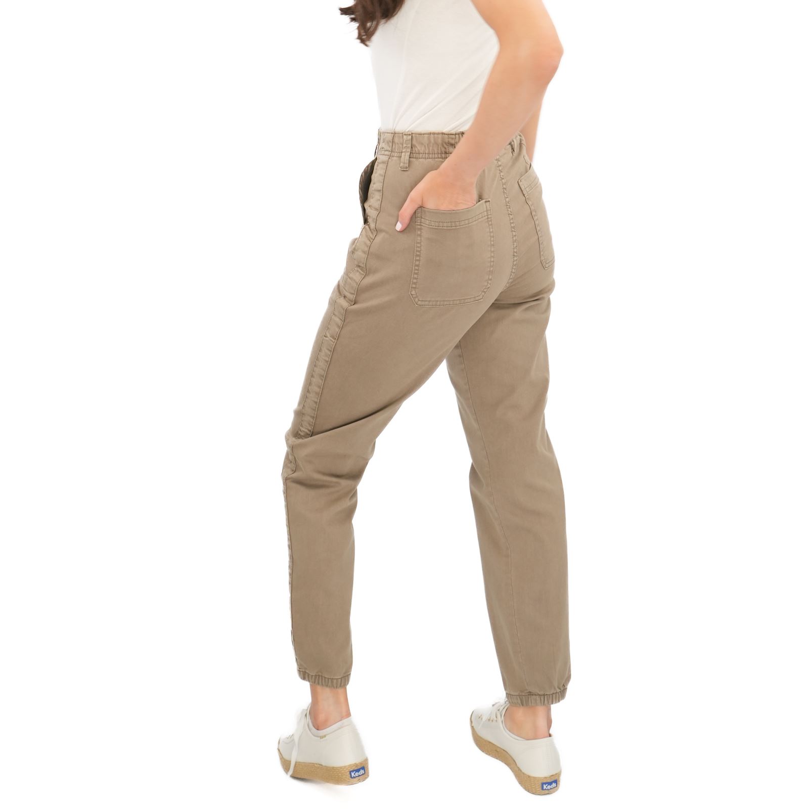 Womens M&S Cotton Blend Jogger Slim Fit Stretch Elasticated All Day Comfort - Picture 51 of 80