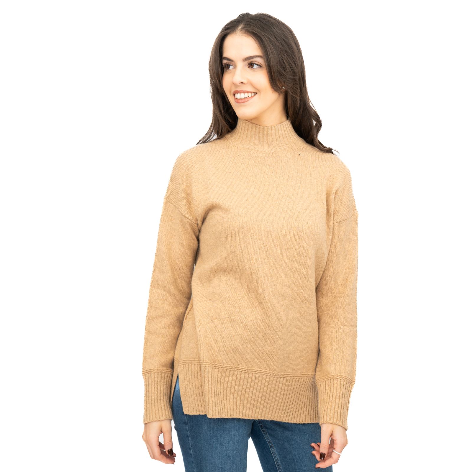 Nobodys Child Longline Jumper Funnel Neck Supersoft Cotton Blend RRP £65 - Picture 25 of 43