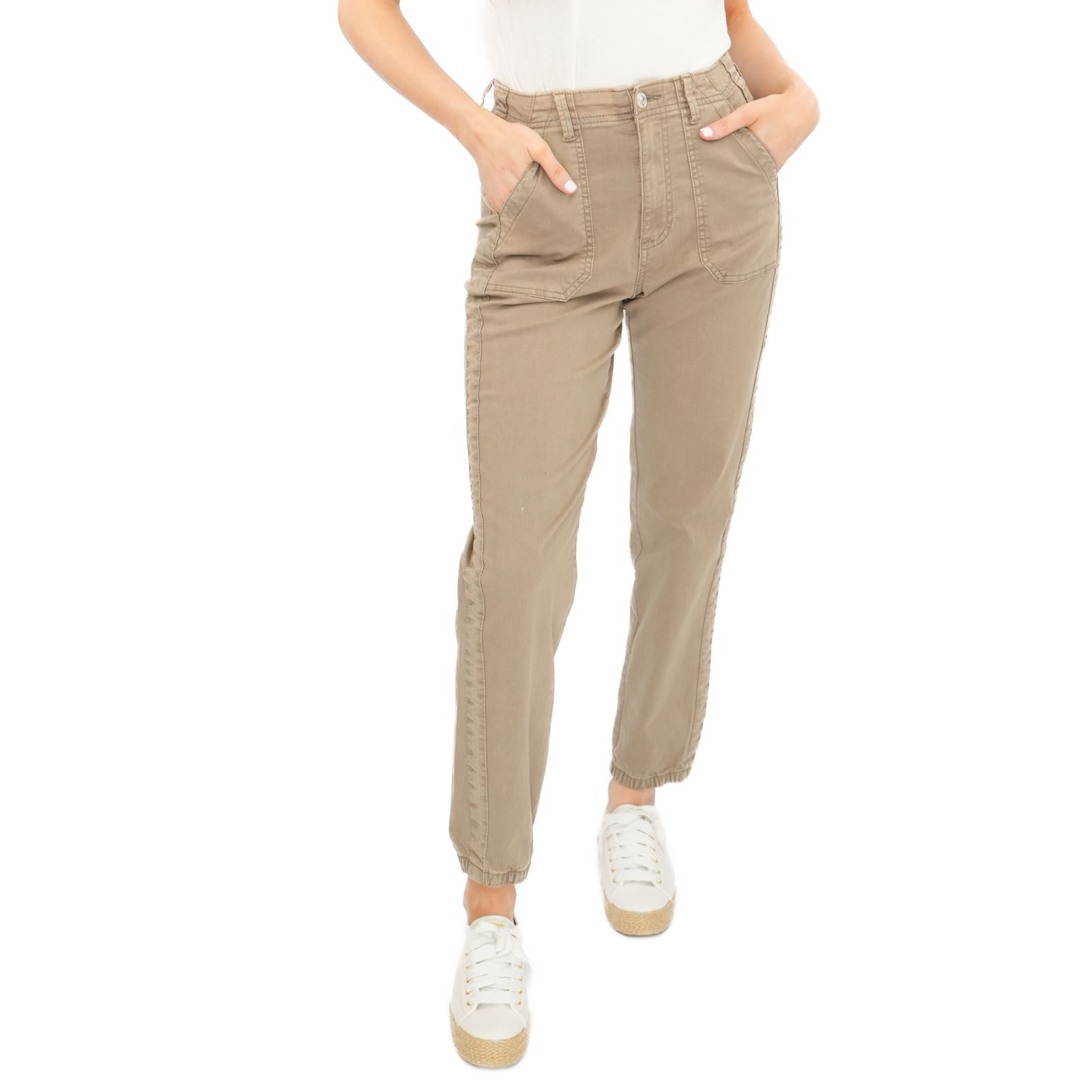 Womens M&S Cotton Blend Jogger Slim Fit Stretch Elasticated All Day Comfort - Picture 52 of 80