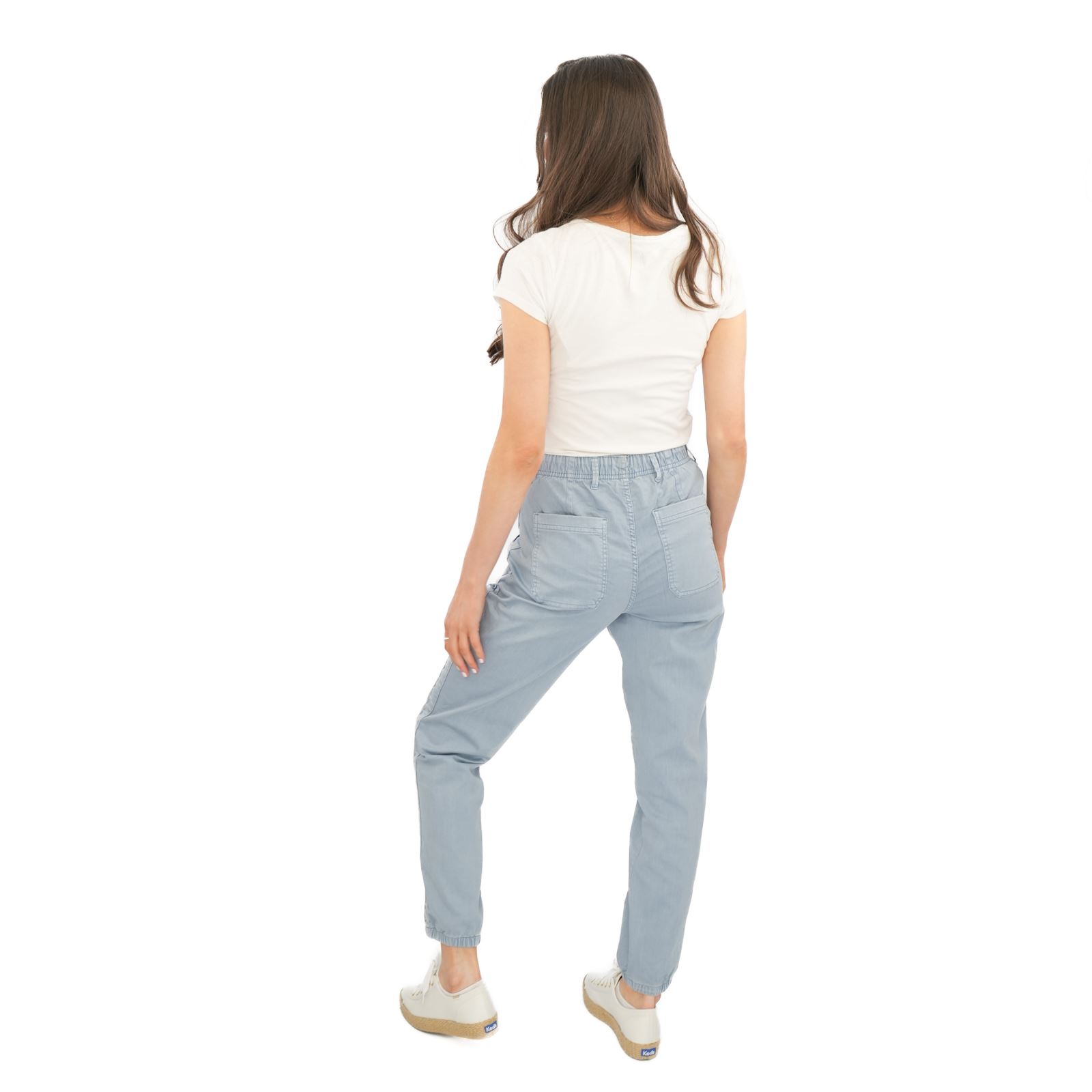 Womens M&S Cotton Blend Jogger Slim Fit Stretch Elasticated All Day Comfort - Picture 31 of 80