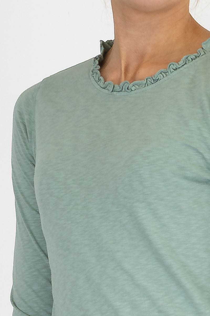 white stuff eden frill jersey shirt