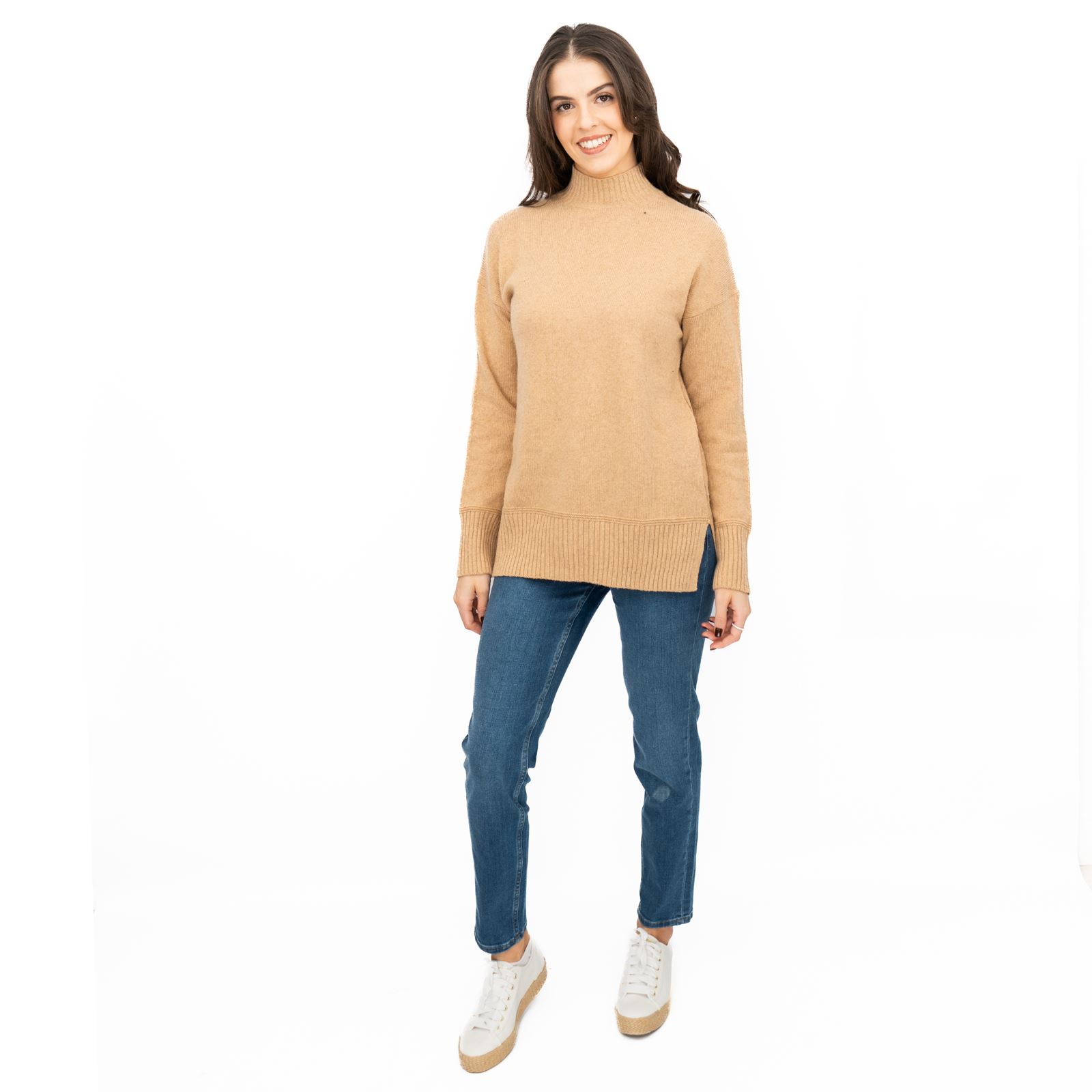 Nobodys Child Longline Jumper Funnel Neck Supersoft Cotton Blend RRP £65 - Picture 19 of 43