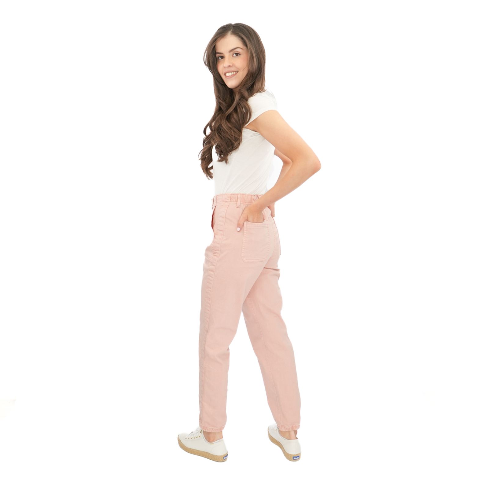 Womens M&S Cotton Blend Jogger Slim Fit Stretch Elasticated All Day Comfort - Picture 78 of 80
