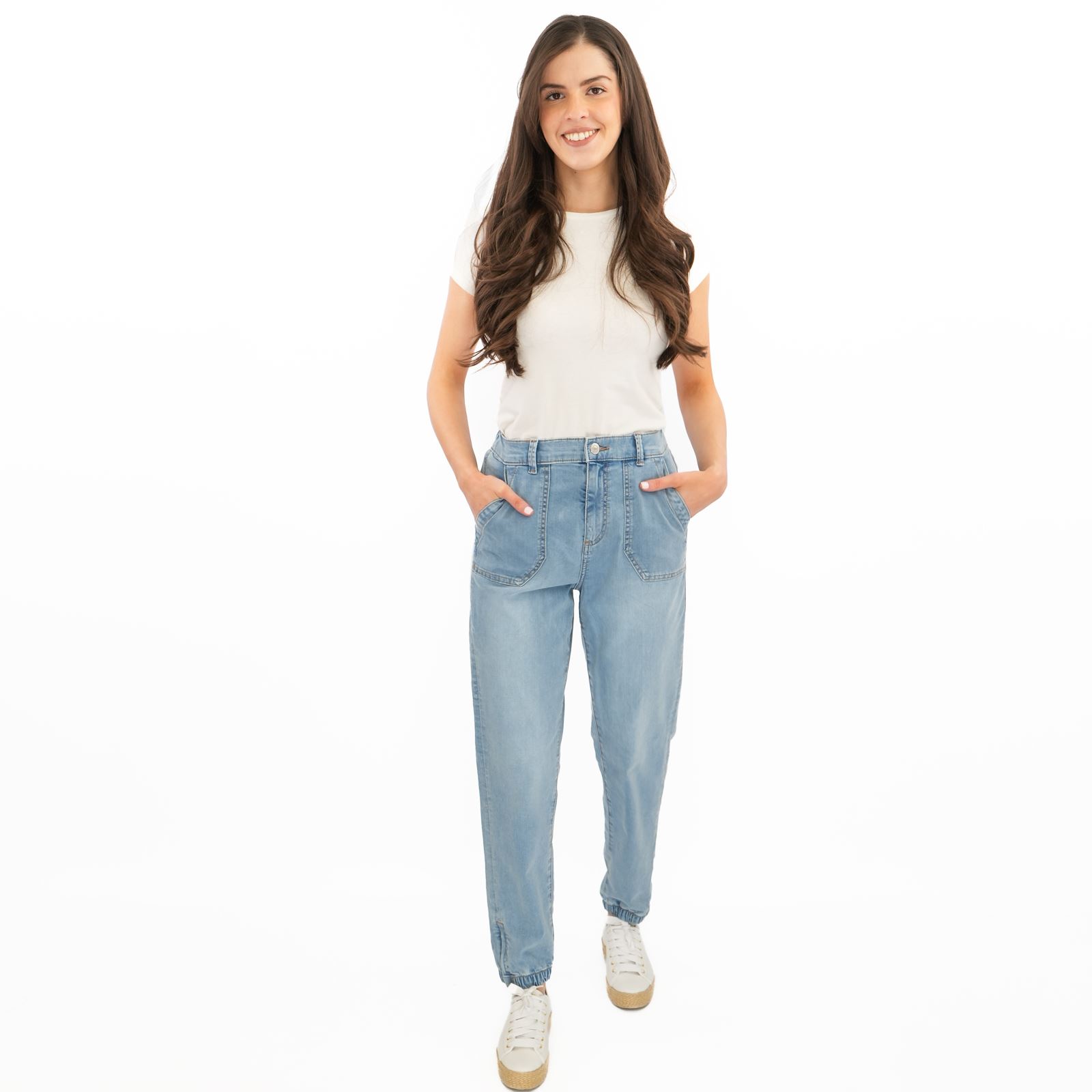 Womens M&S Slimfit Ankle Grazer Jogger Stretch Elasticated Waist & Cuff - Picture 20 of 40