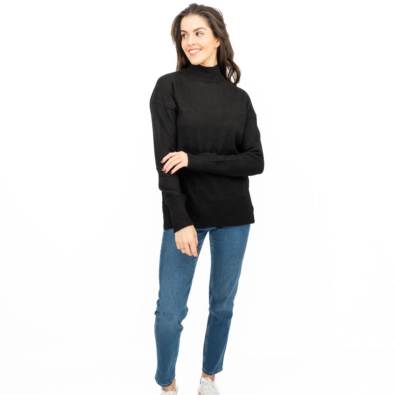 Nobodys Child Longline Jumper Funnel Neck Supersoft Cotton Blend RRP £65 - Picture 16 of 43