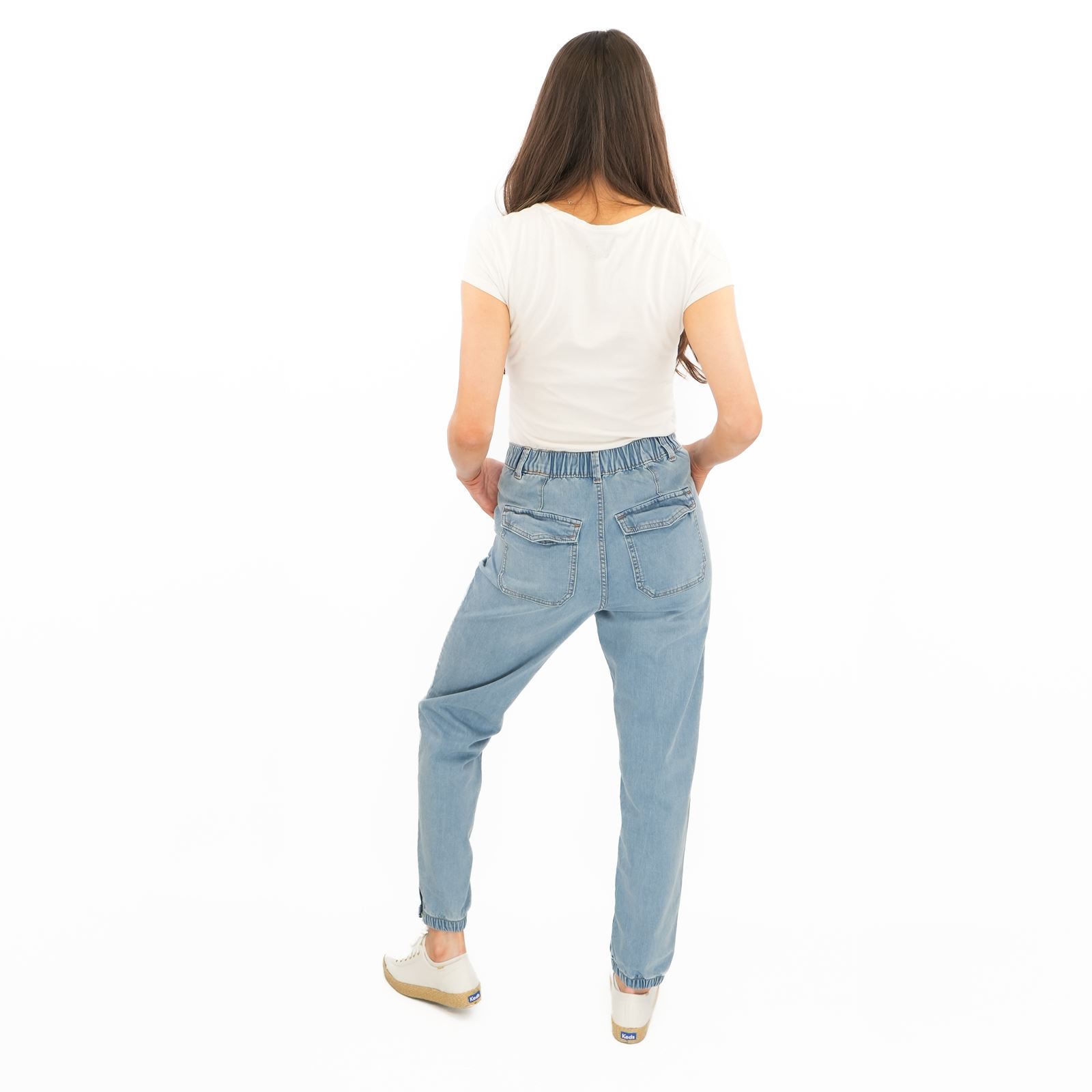 Womens M&S Slimfit Ankle Grazer Jogger Stretch Elasticated Waist & Cuff - Picture 23 of 40