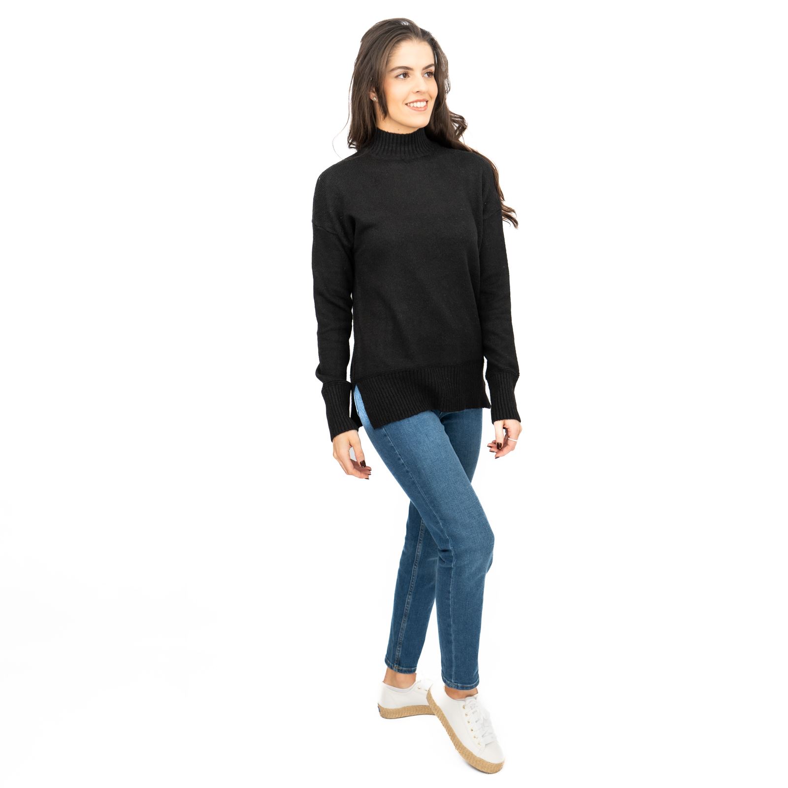 Nobodys Child Longline Jumper Funnel Neck Supersoft Cotton Blend RRP £65 - Picture 11 of 43