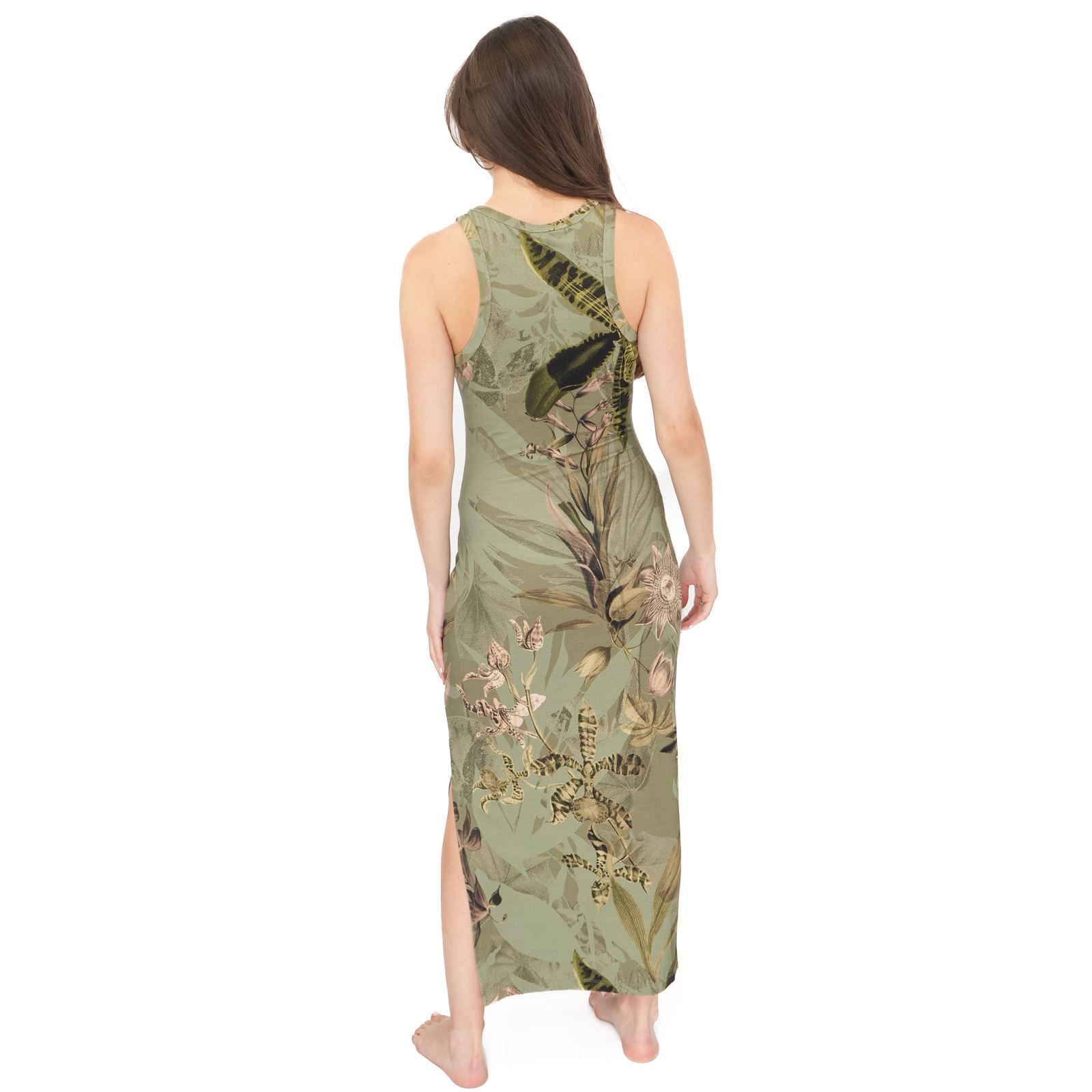 Womens Reiss Khaki Lola NYBG Dress - Picture 18 of 21
