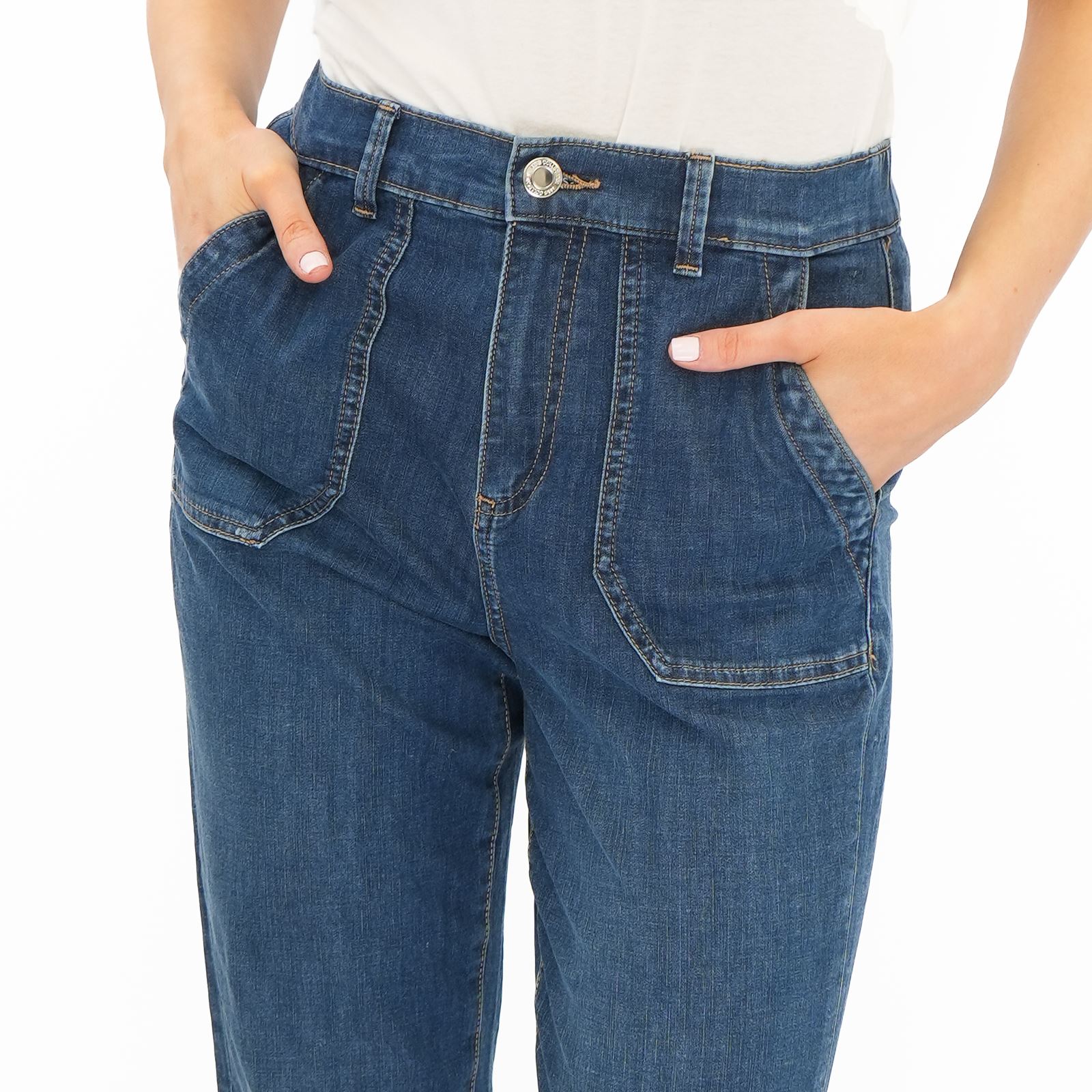 Womens M&S Slimfit Ankle Grazer Jogger Stretch Elasticated Waist & Cuff - Picture 6 of 40