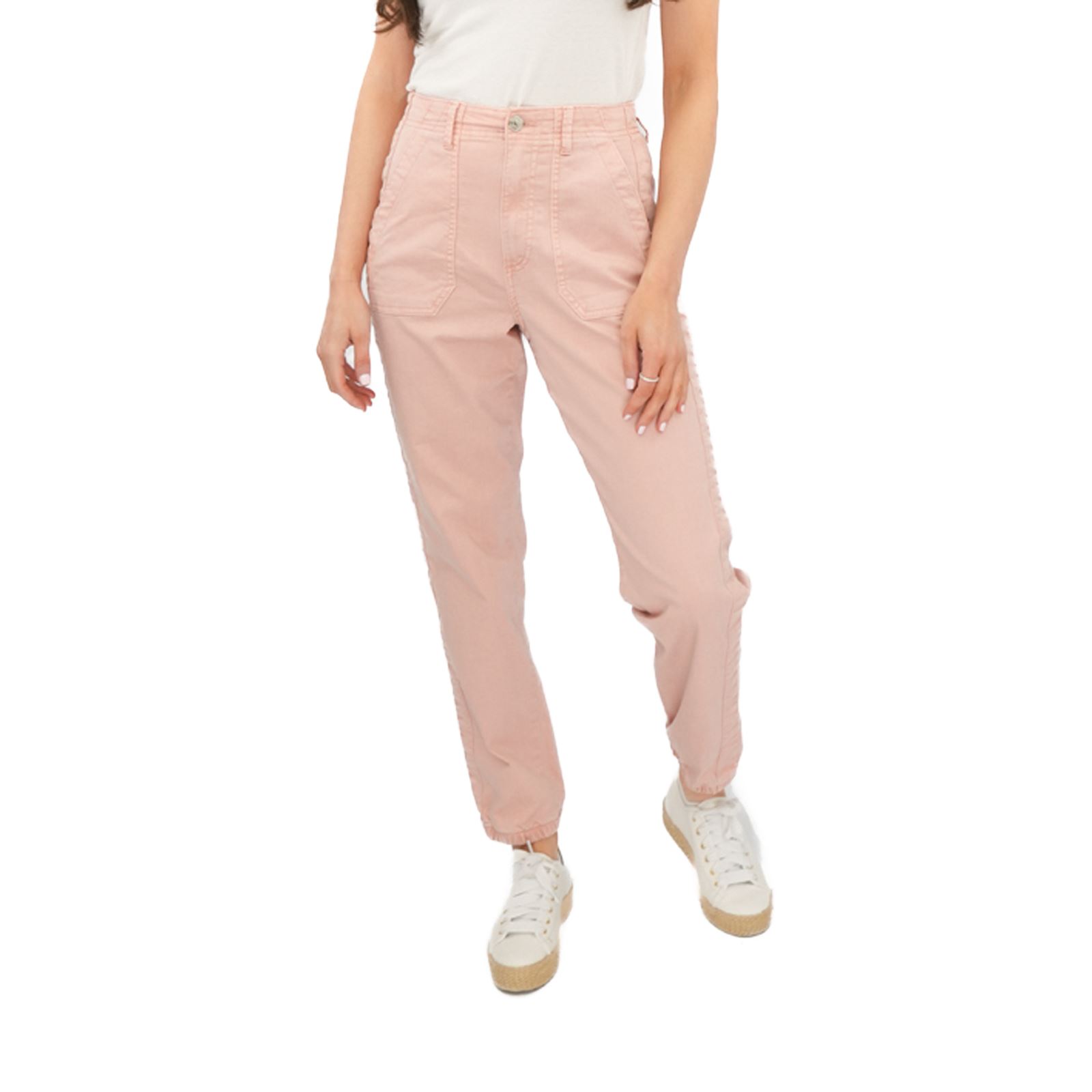 Womens M&S Cotton Blend Jogger Slim Fit Stretch Elasticated All Day Comfort - Picture 77 of 80