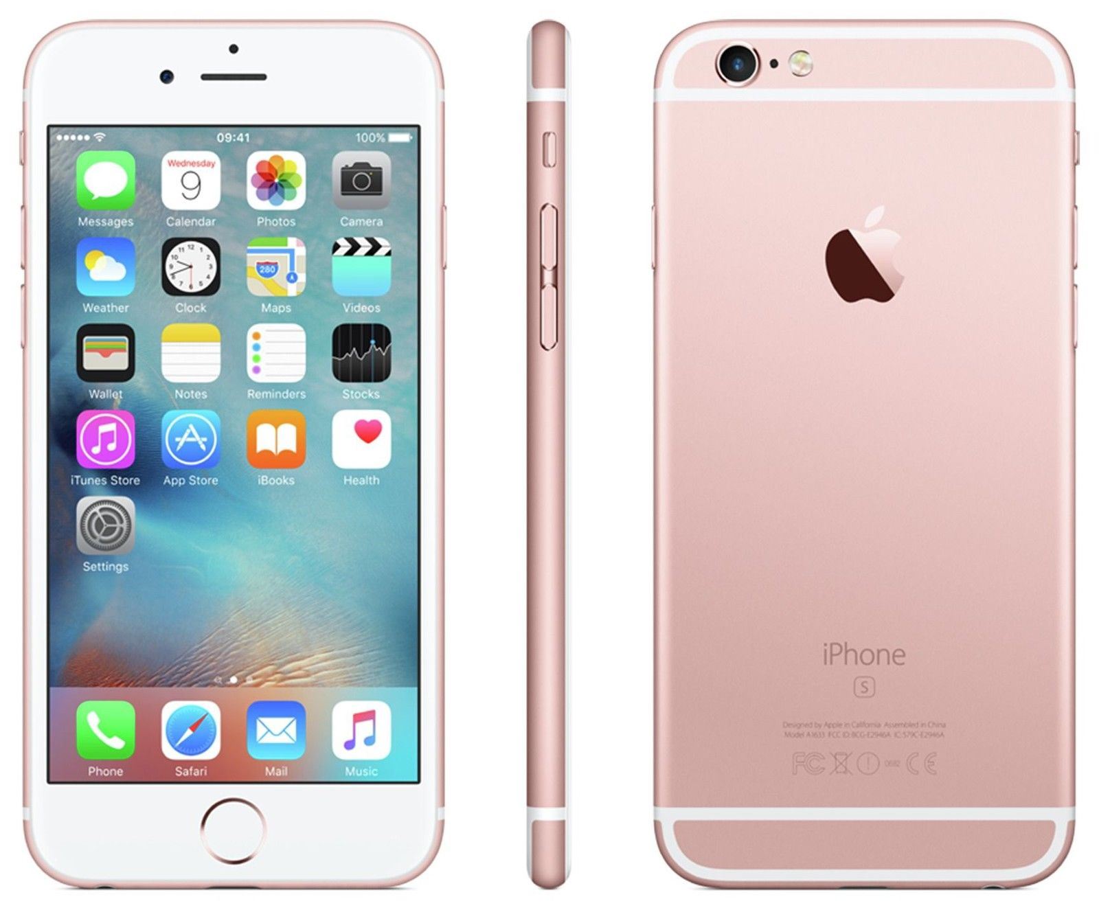 Apple iPhone 6S Unlocked Mobile Phone 16/32/64/128GB 4G SIM Free