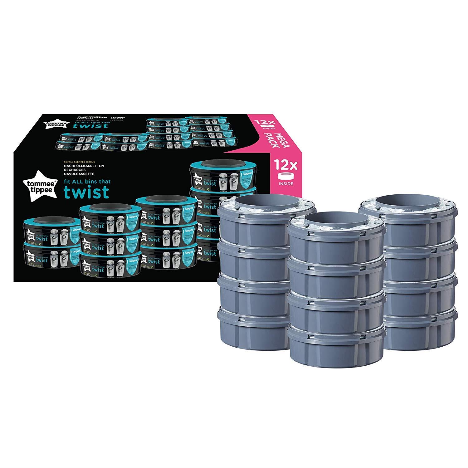 Tommee Tippee Sangenic Twist and Click Advanced Nappy Disposal Refills