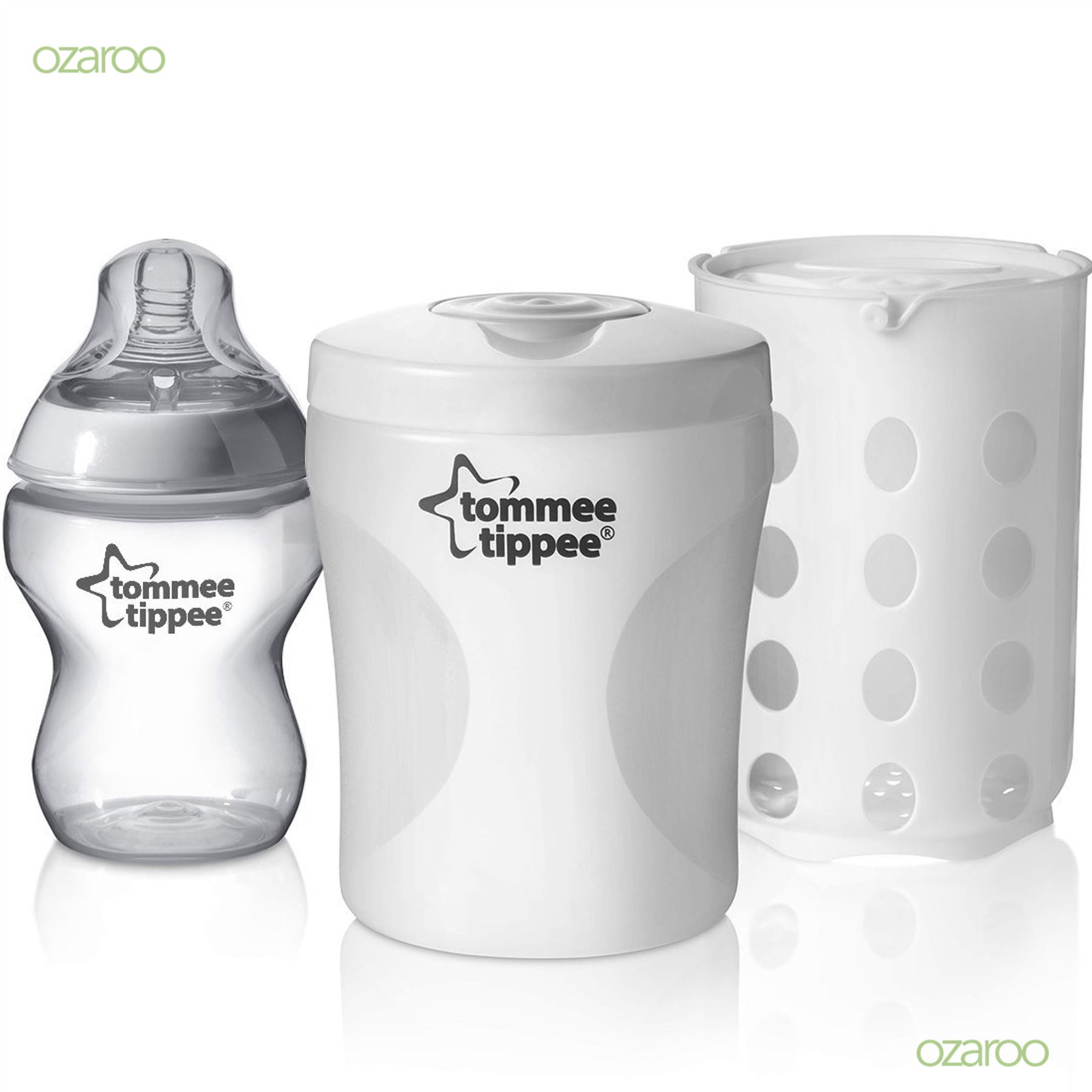New Tommee Tippee Closer to Nature Single Baby Bottle Compact Travel