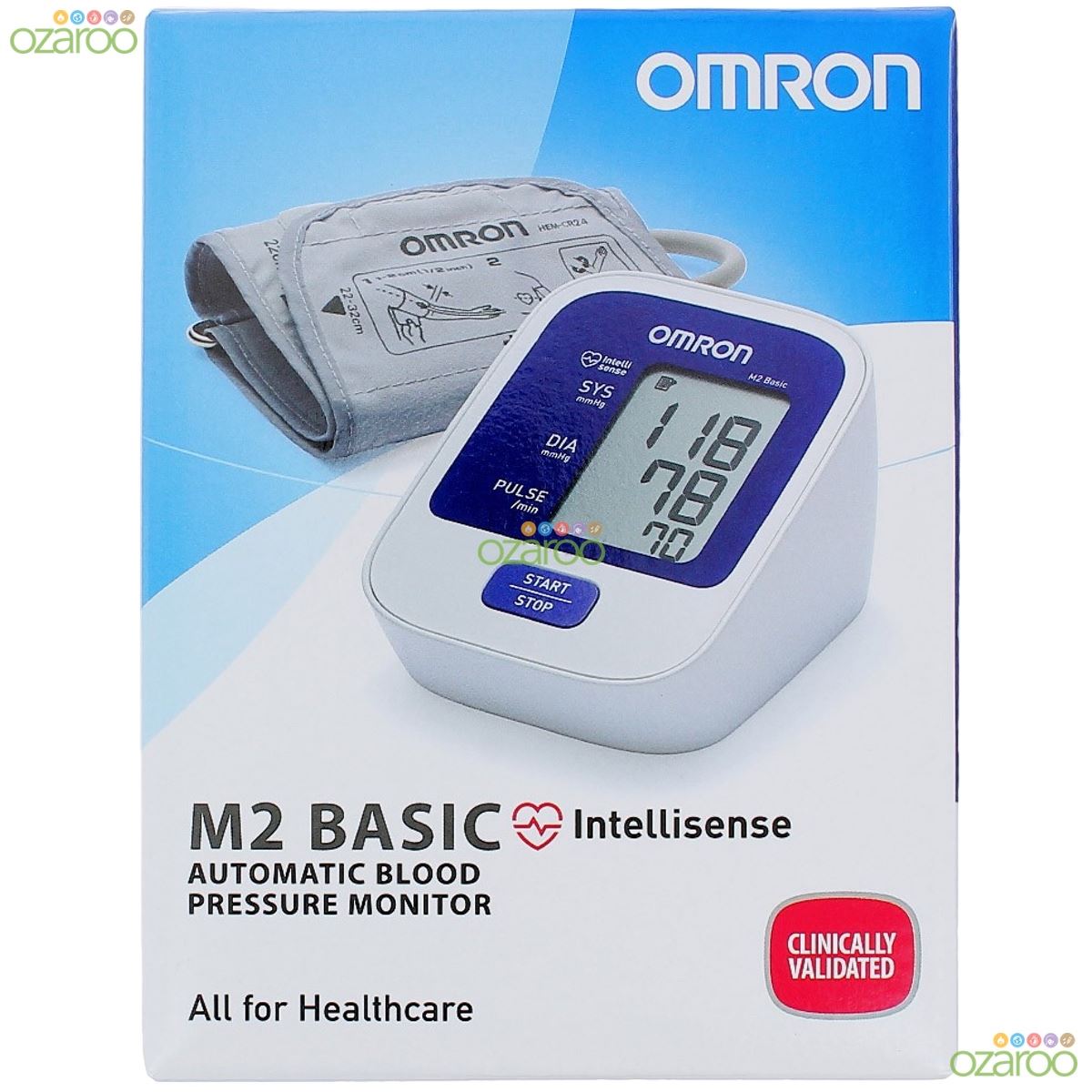 Omron M2 Basic Digital Automatic Intellisense Upper Arm Blood Pressure