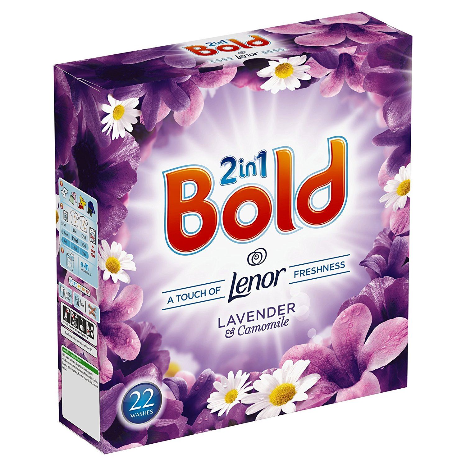 Bold 2in1 Lavender and Camomile Washing Powder Cleaning Detergent