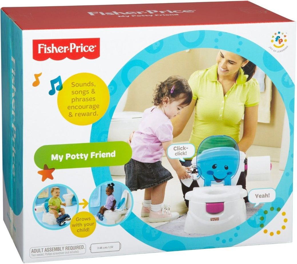 Fisher Price My Talking Potty Friend Musical Learning Sounds Toilet