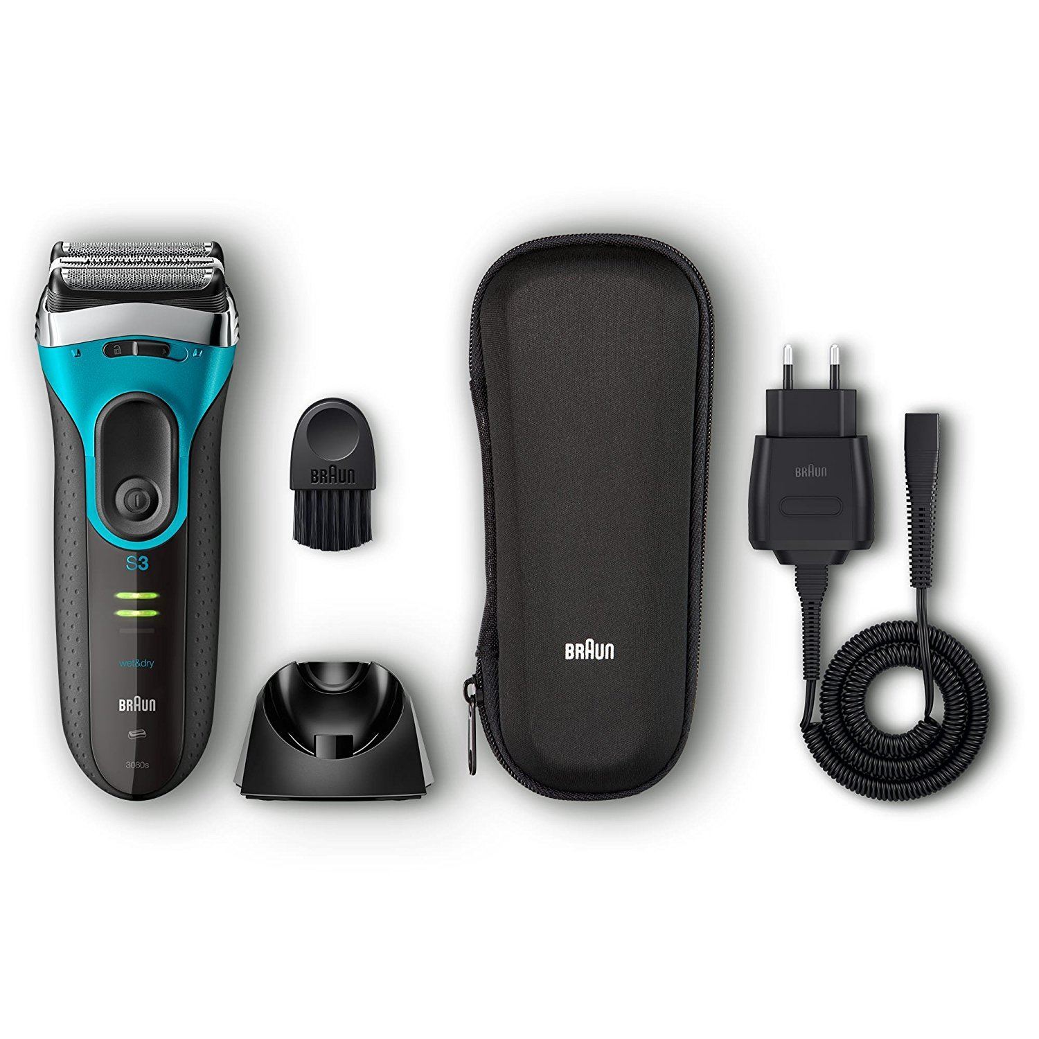 Braun Series 3 ProSkin 3080s Wet and Dry Mens Electric Rechargeable