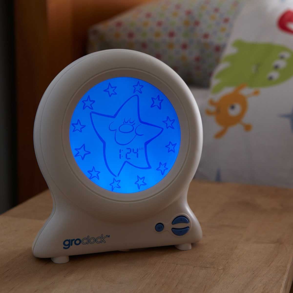 Gro Company GroClock Baby Nursery Sleep Trainer with Bedtime Storybook