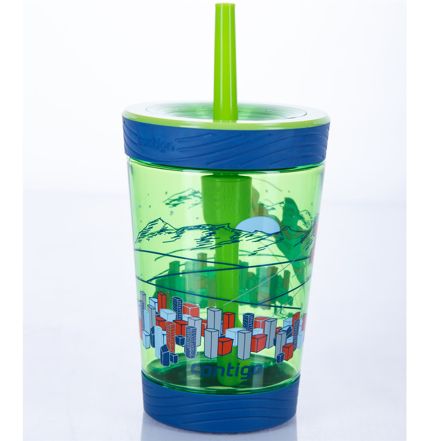 Contigo Kids' Spill Proof Tumbler Drinks Water Bottle with Straw, BPA