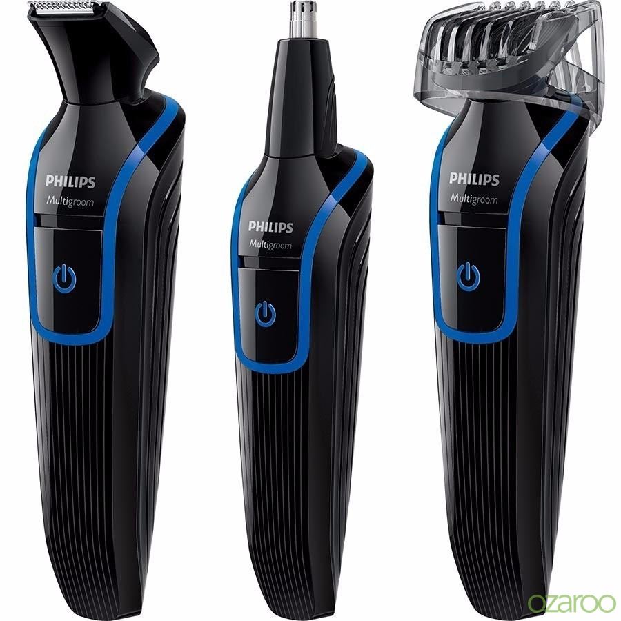Philips Mens Series 3000 Multigroom Shaving Body Face Trimmer Clipper