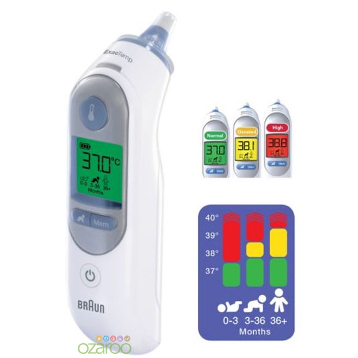 Braun ThermoScan 7 IRT6520 Baby/Adult Professional Digital Ear Thermometer 4520 - Picture 7 of 7
