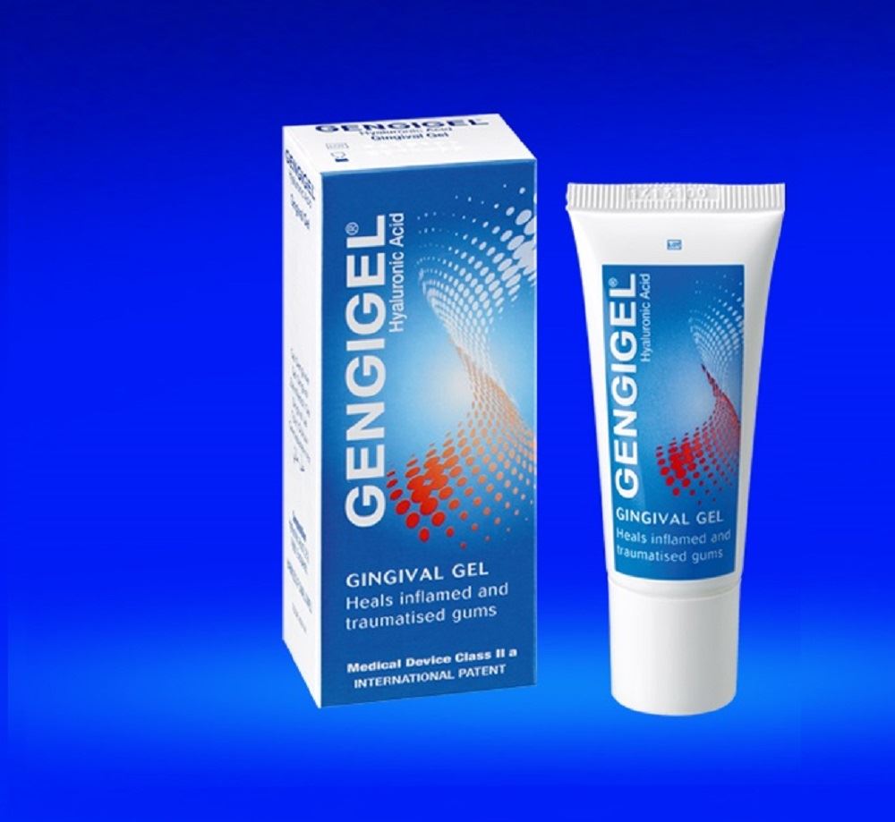 Gengigel Gingival Gel 20 mL Mouth Healing Gel for Ulcers Bleeding Gums ...