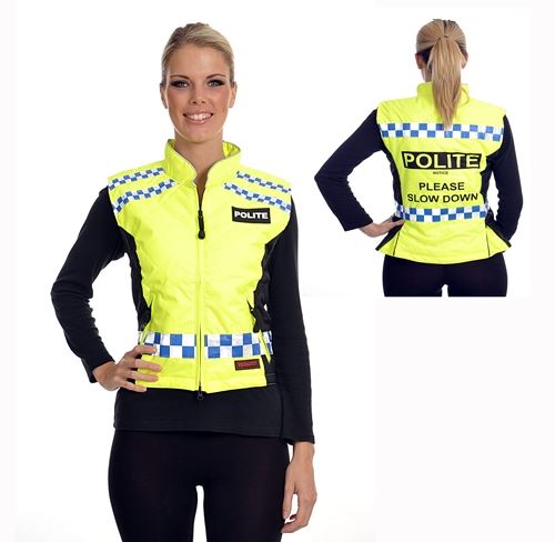 Equisafety-Gilet trapuntato educato si prega di rallentare X Taglia Taglia XL Equisafety-Gilet trapuntato educato si prega di rallentare X Taglia Taglia XL