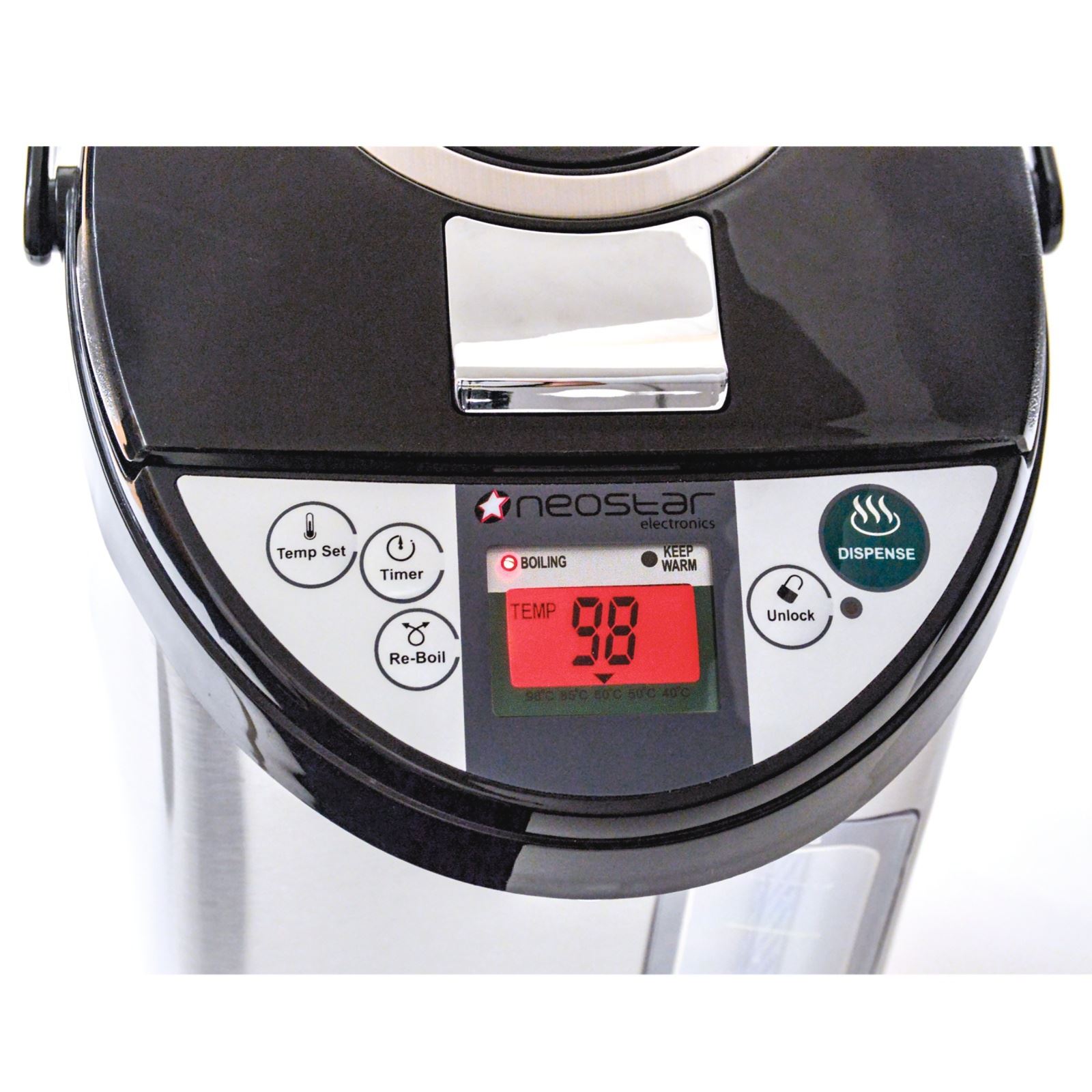 Instant Hot Water Boiler Dispenser 5L Digital LCD Fast Rapid Tea Urn