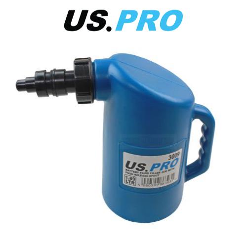 US PRO Tools Battery Fluid Filler Jug With Push Release Spout 1.89