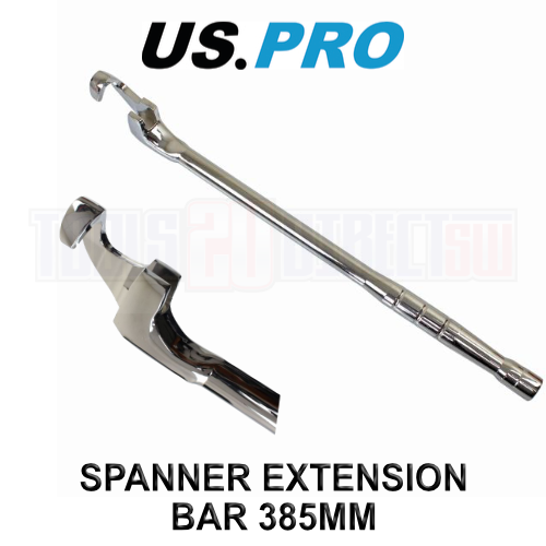 US PRO Universal Spanner Extender Extension Wrench Power Bar Tool Bar 385MM 5060599865874 eBay
