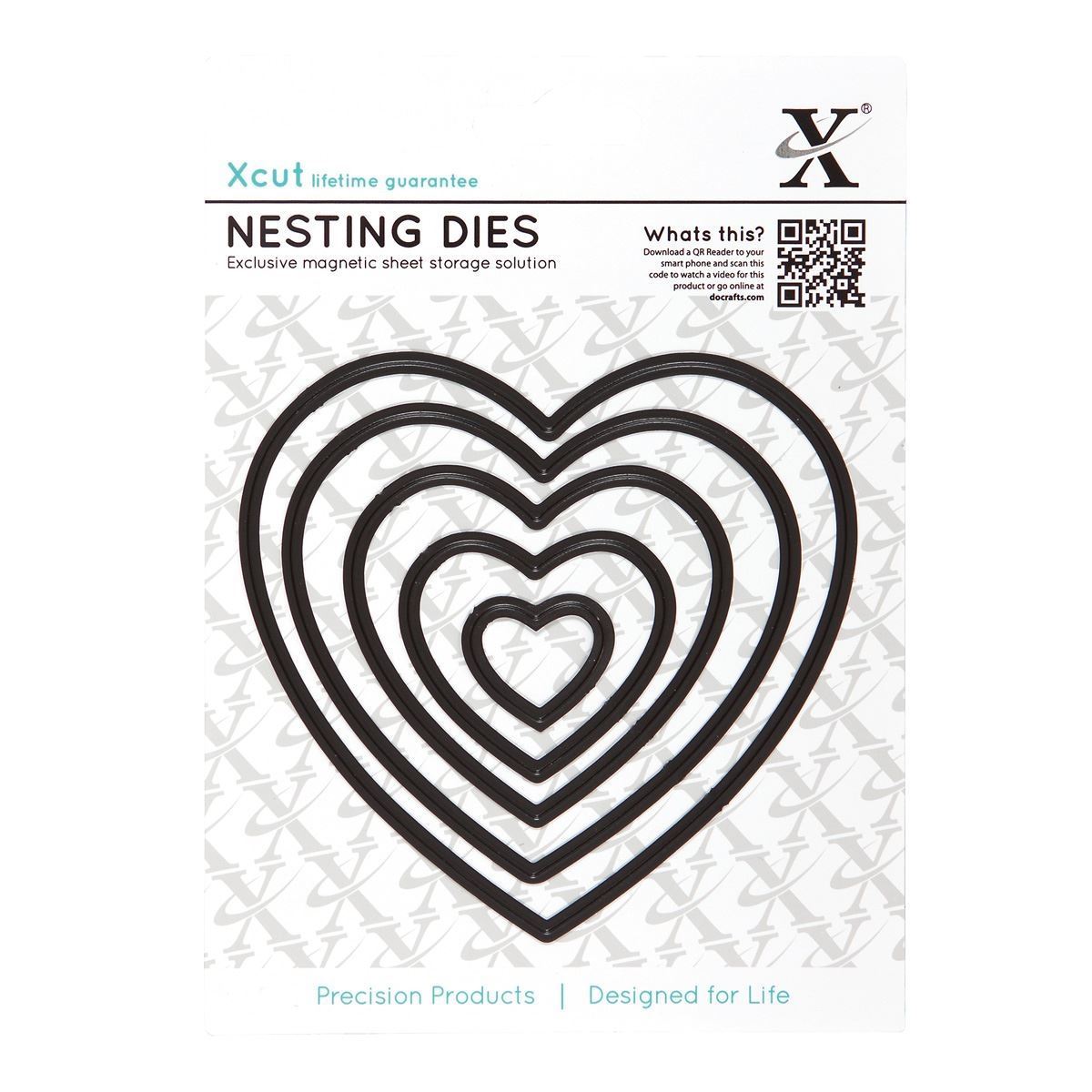 sizzix X cut 5 pc nesting dies flower bloom Use Xcut big shot machines