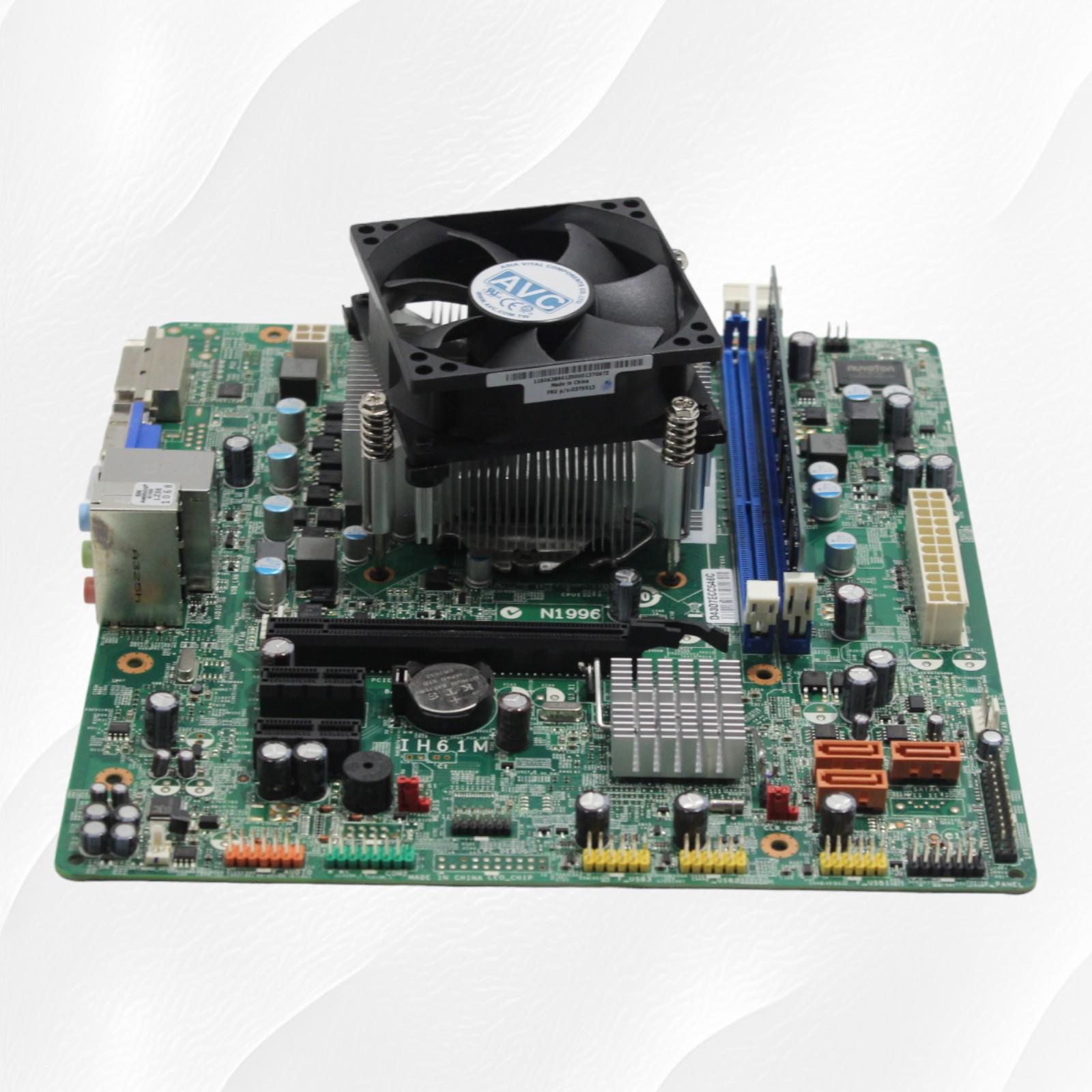Lenovo ThinkCentre Edge 72 Motherboard 03T6677 W/Heatsink & I3 Lenovo ThinkCentre Edge 72 Motherboard 03T6677 W/Heatsink & I3