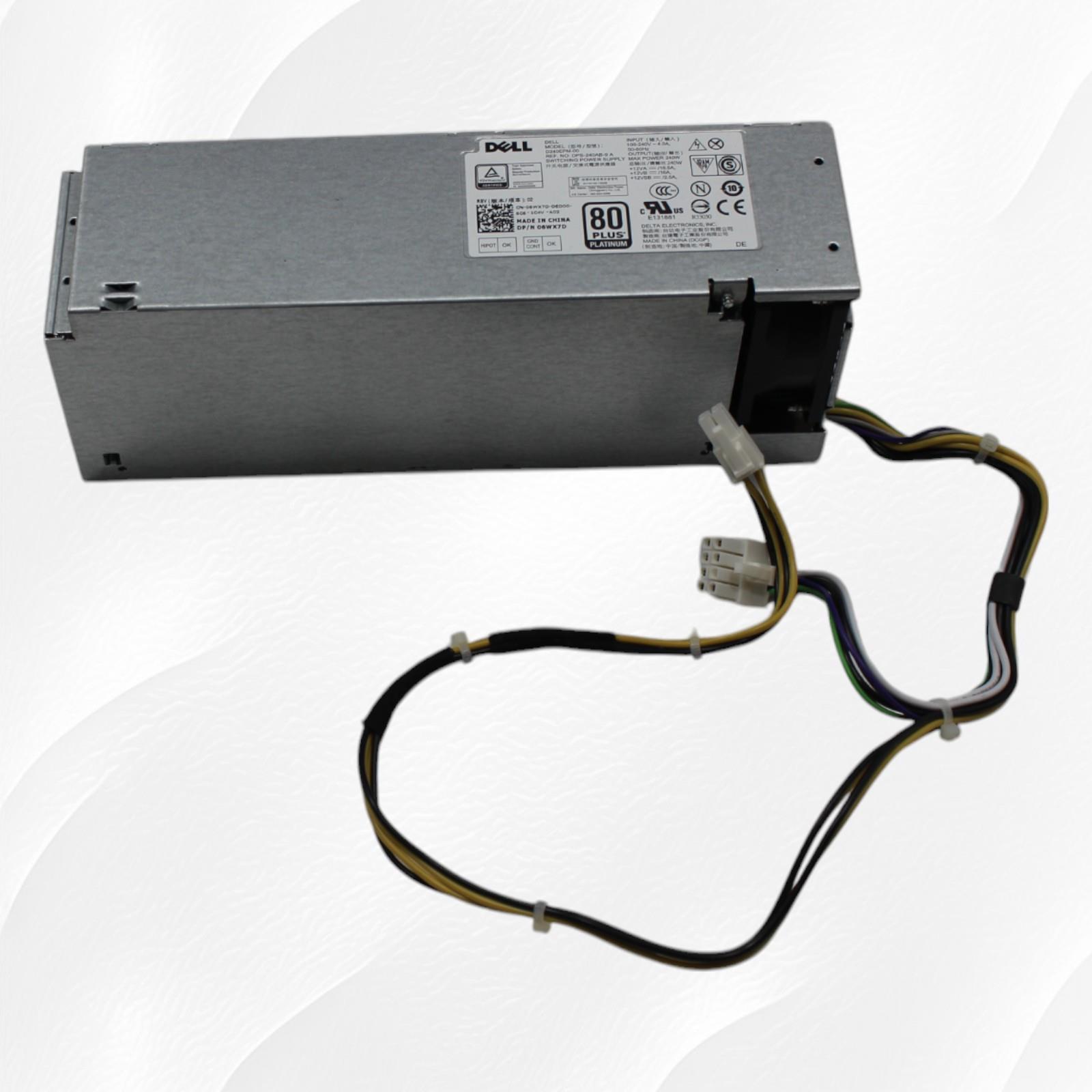 Dell Precision 3620 SFF 240W Power Supply D240EPM-00 6WX7D 06WX7D