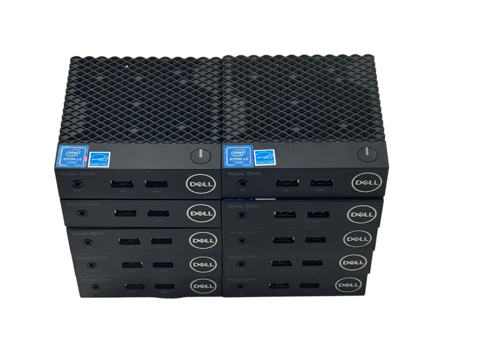 Lot Of 10 Dell Wyse 3040 Thin Client Atom x5-Z8350 2GB RAM 8GB